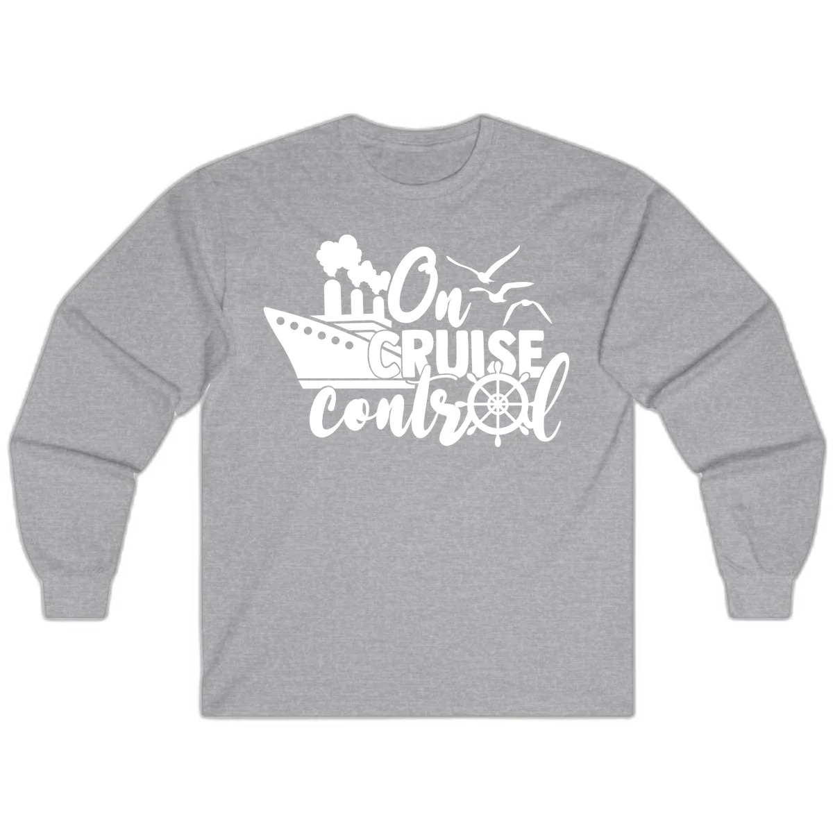 On Cruise Control Long Sleeve in Sport Grey