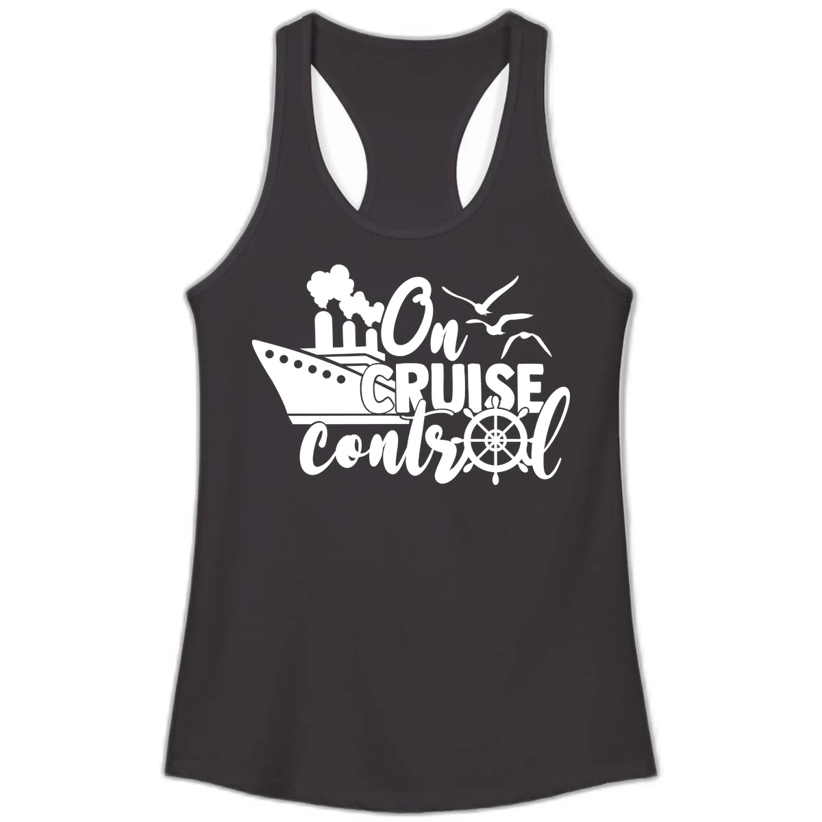 On Cruise Control Ladies Tank in Black