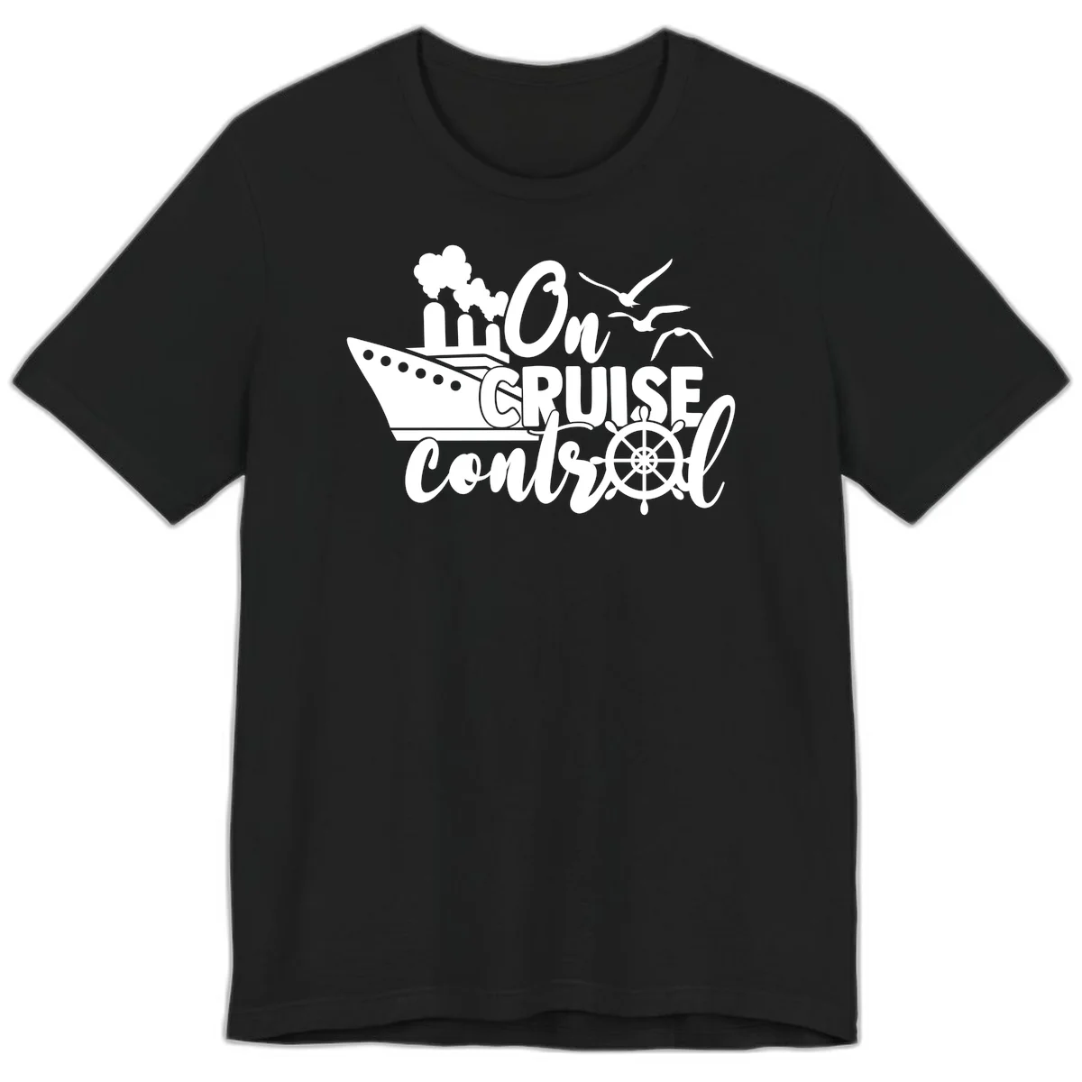 On Cruise Control Premium T-Shirt in Black