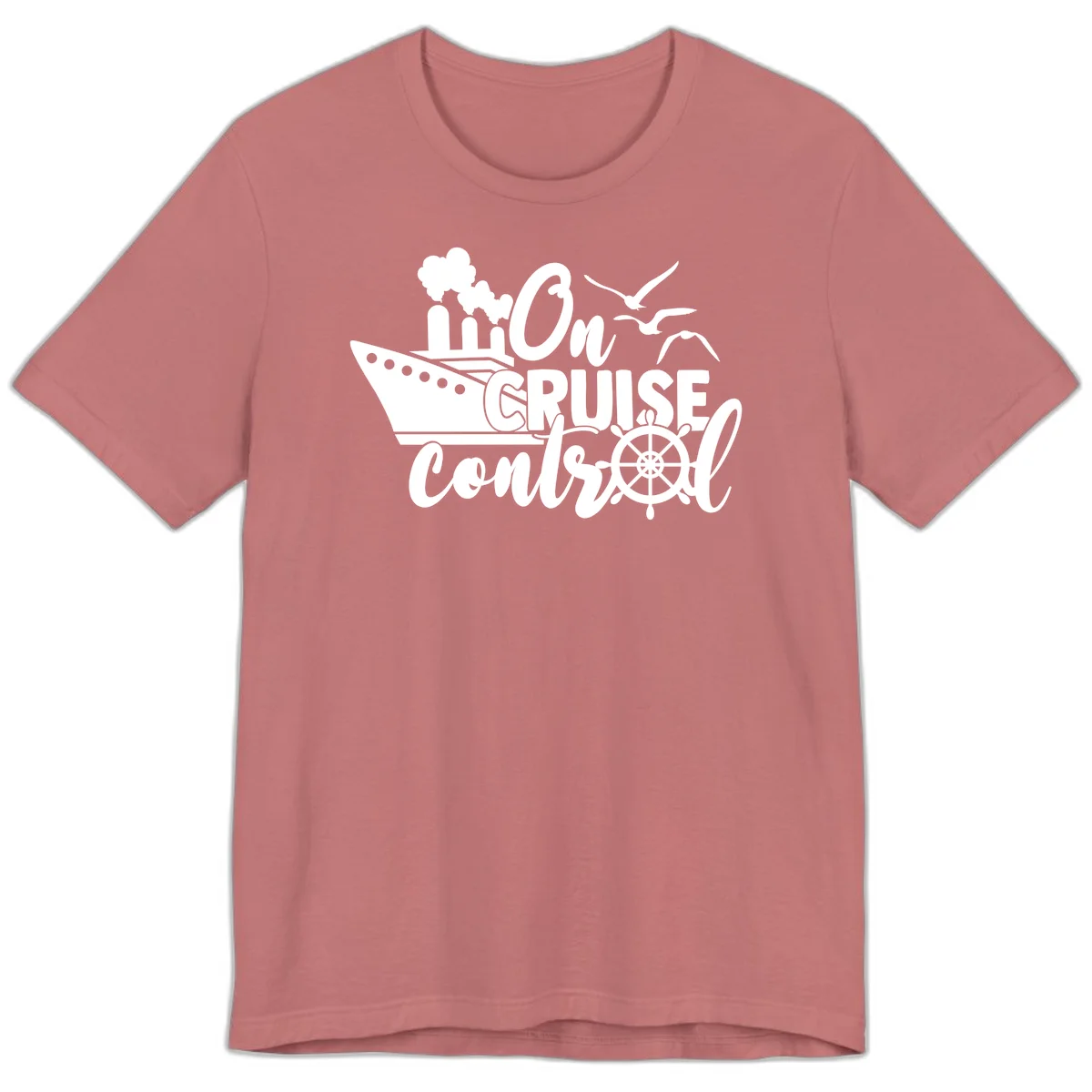 On Cruise Control Premium T-Shirt in Mauve
