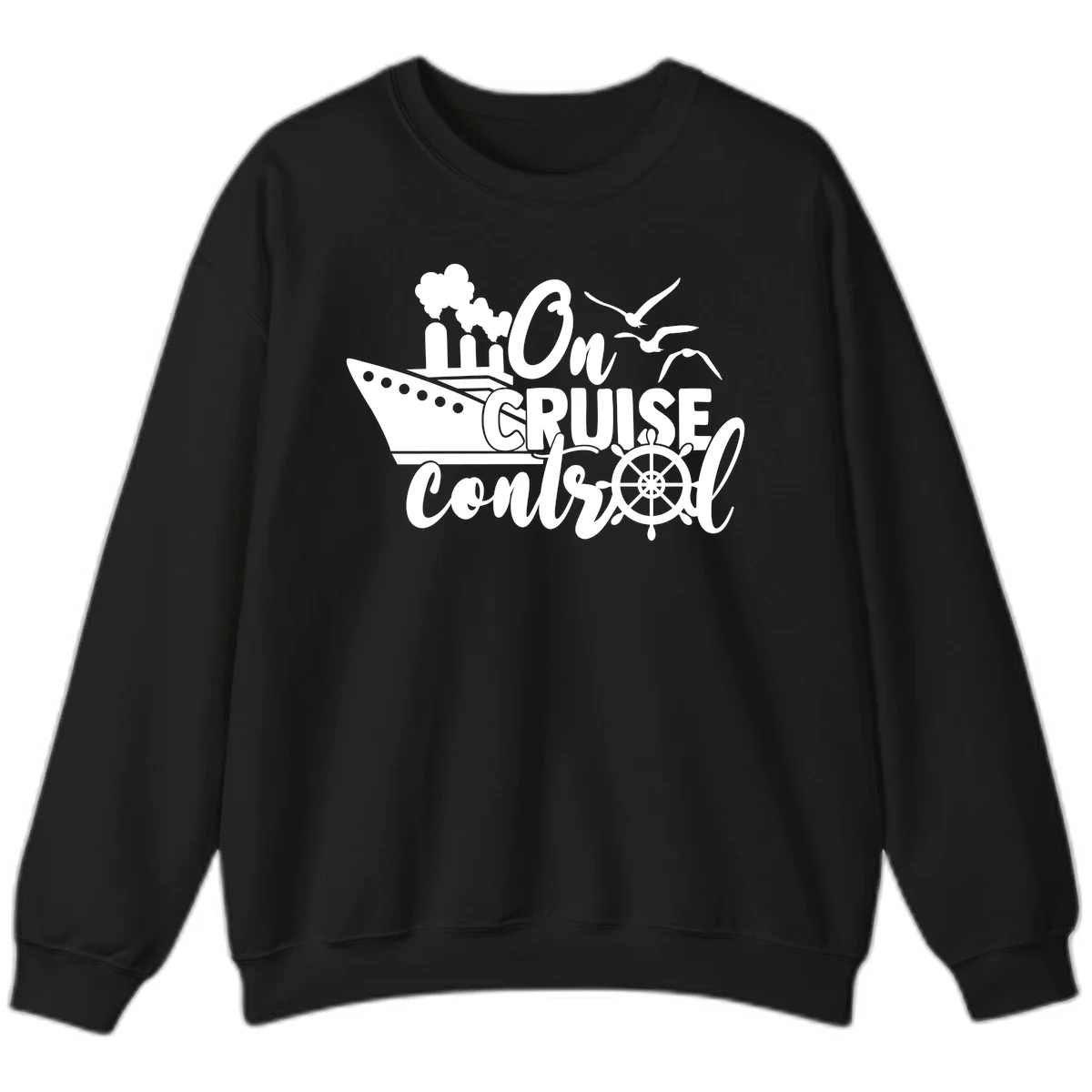 On Cruise Control Sweatshirt in Black