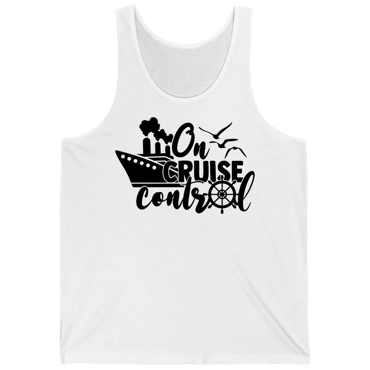 On Cruise Control Tank in White