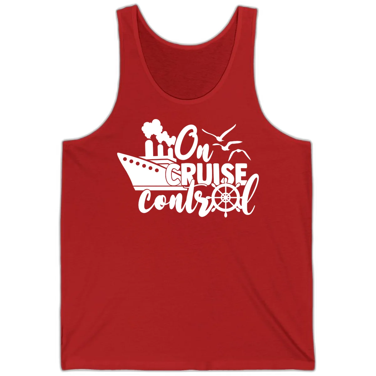 On Cruise Control Tank in Red