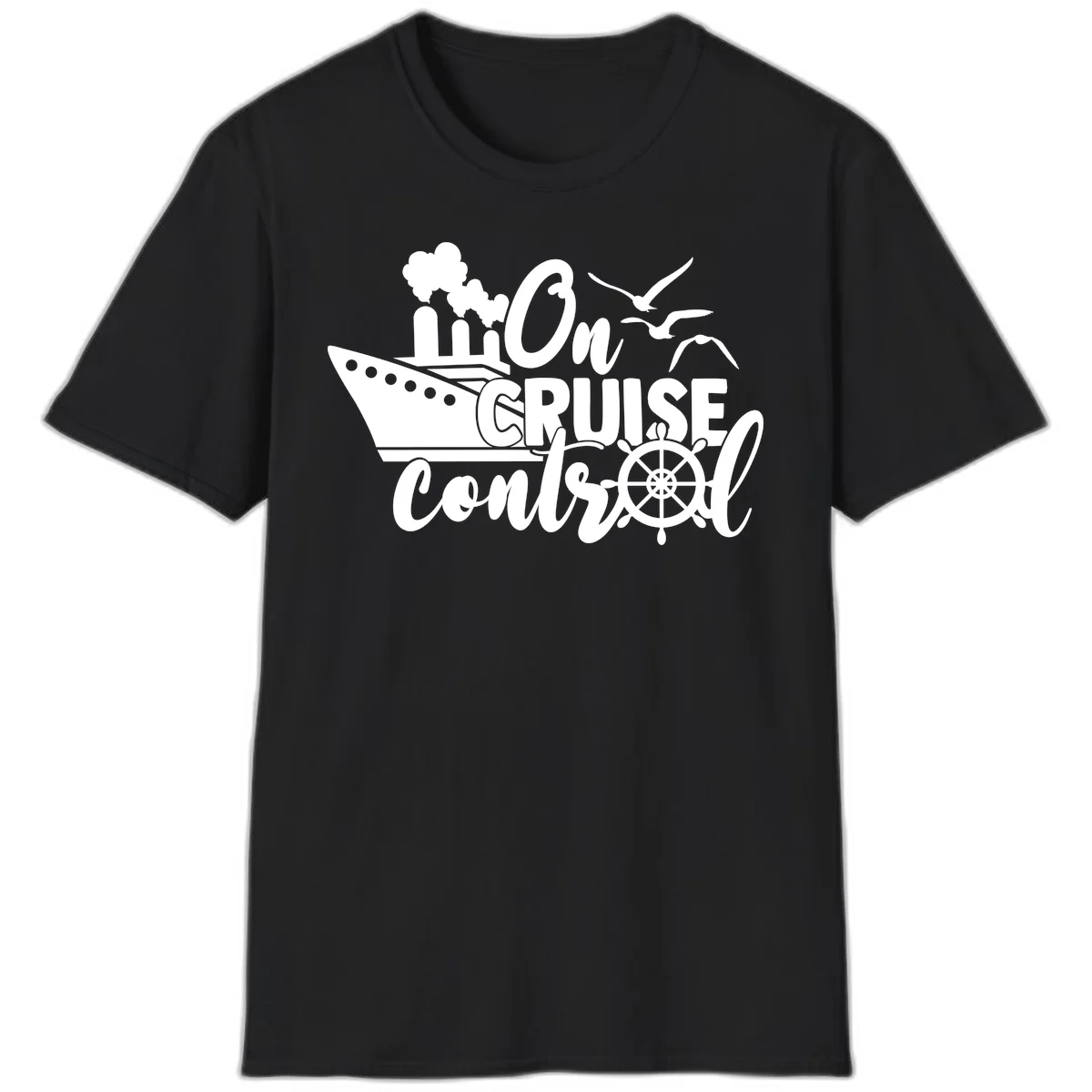 On Cruise Control T-Shirt in Black