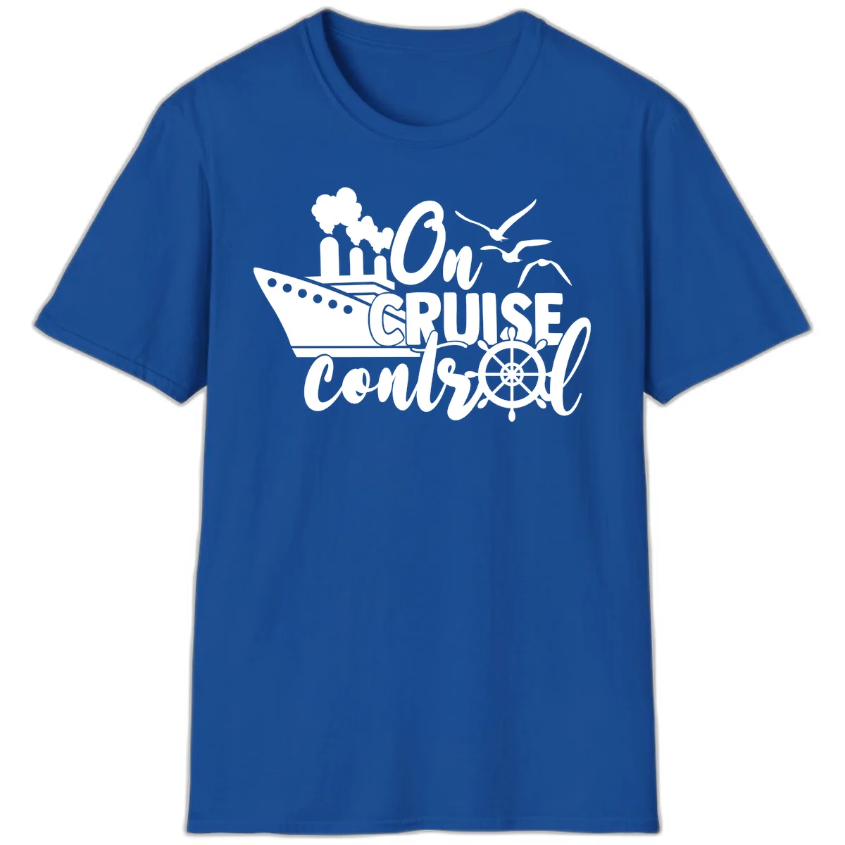 On Cruise Control T-Shirt in Royal