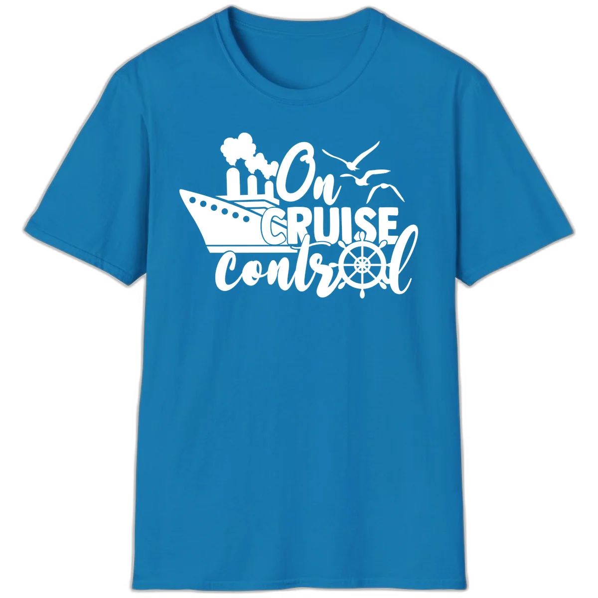 On Cruise Control T-Shirt in Sapphire