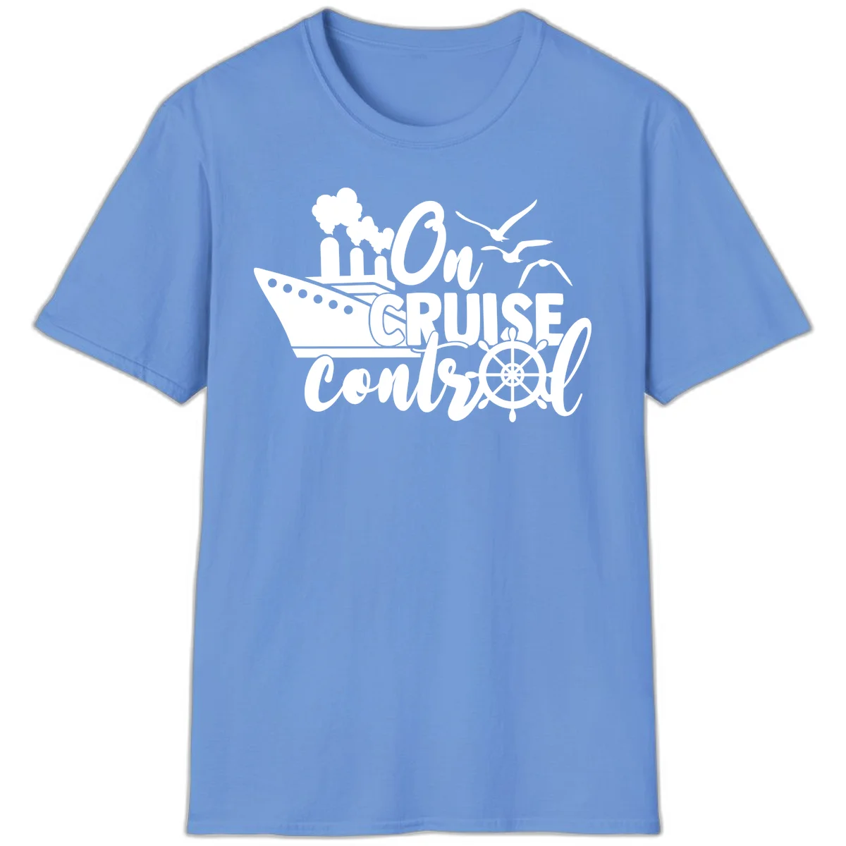 On Cruise Control T-Shirt in Carolina Blue