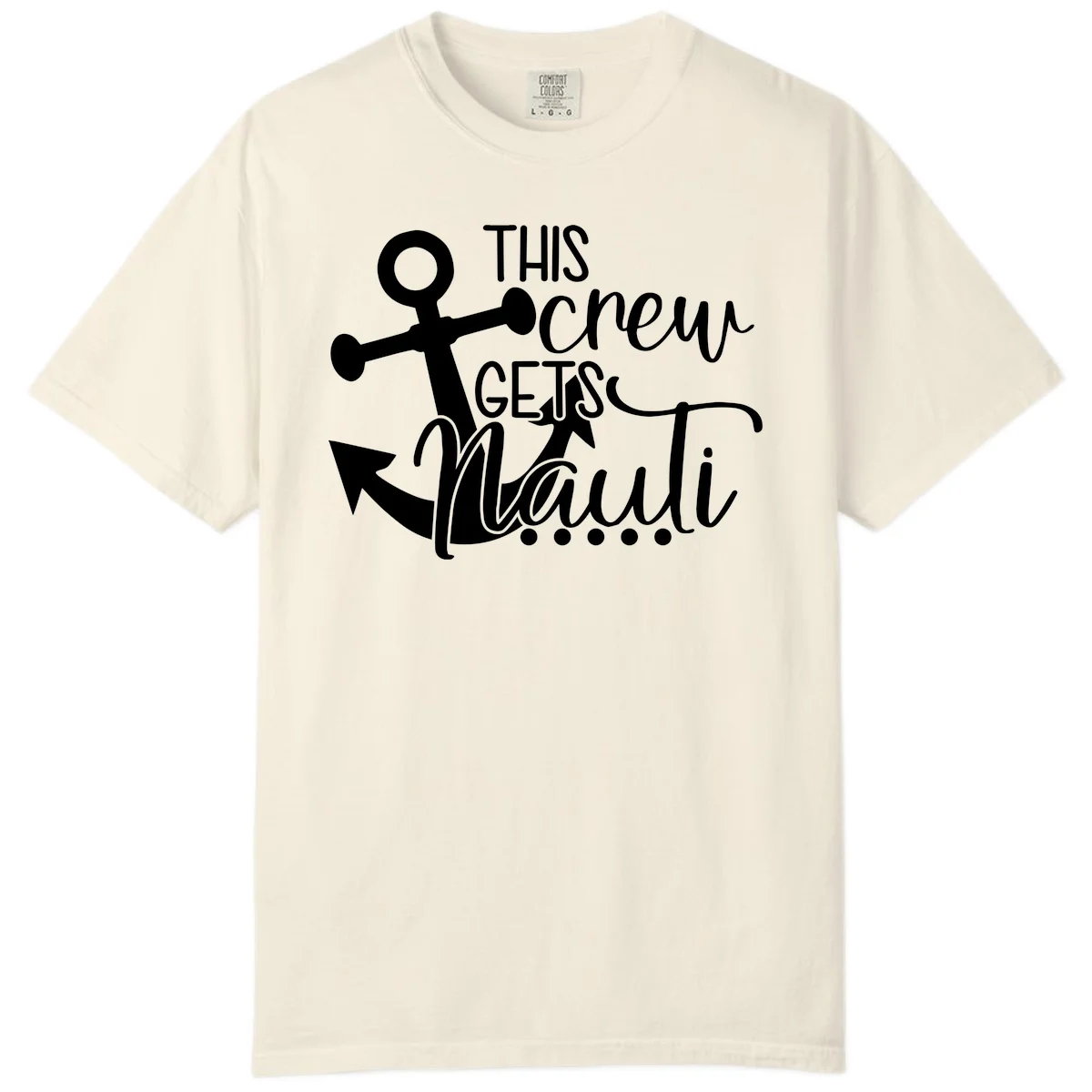 This Crew Gets Maui Comfort Color in Ivory