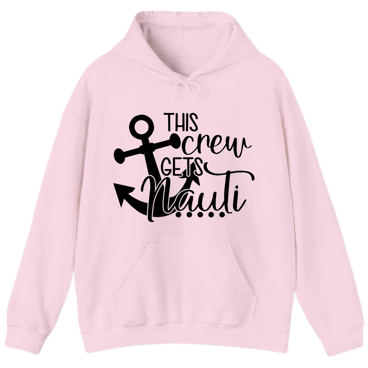 This Crew Gets Maui Hoodie in Light Pink