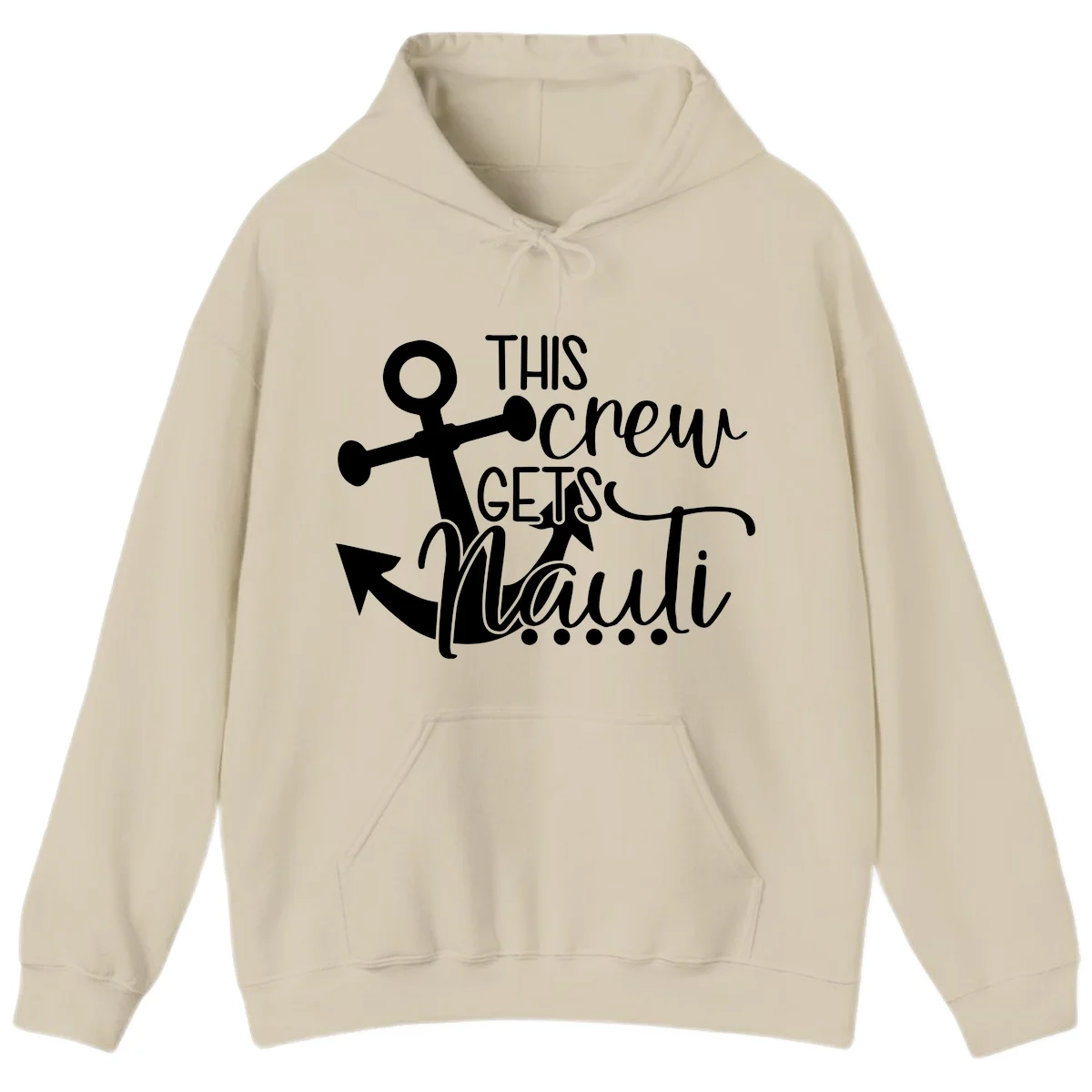 This Crew Gets Maui Hoodie in Sand