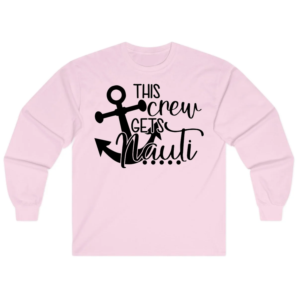 This Crew Gets Maui Long Sleeve in Light Pink