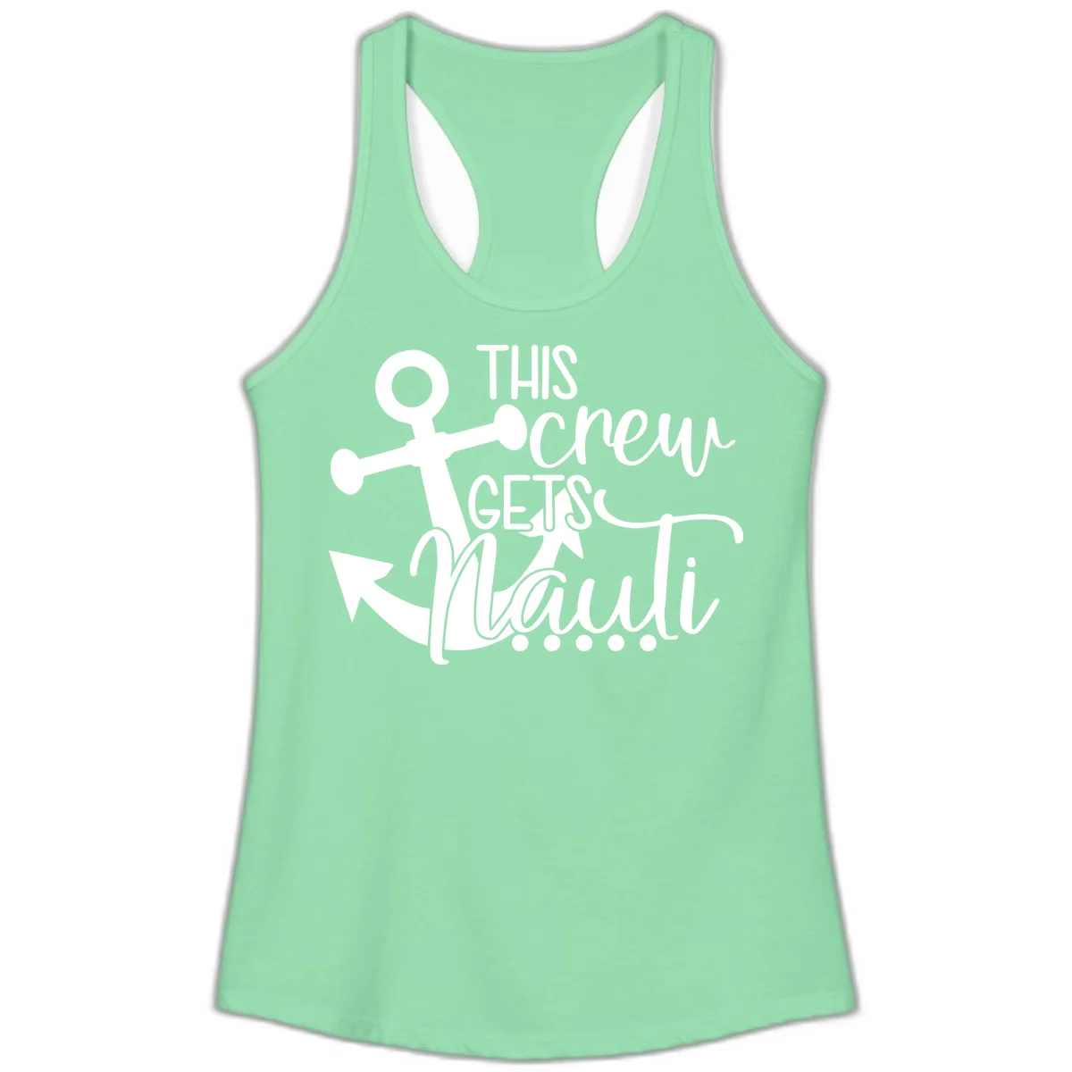 This Crew Gets Maui Ladies Tank in Solid Mint