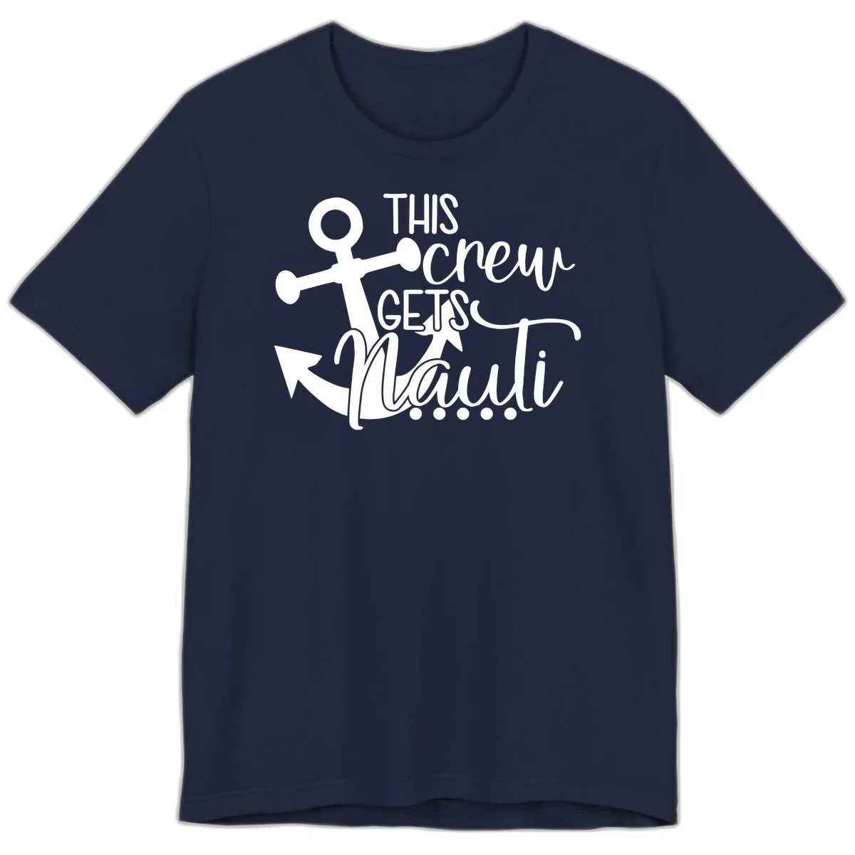 This Crew Gets Maui Premium T-Shirt in Navy