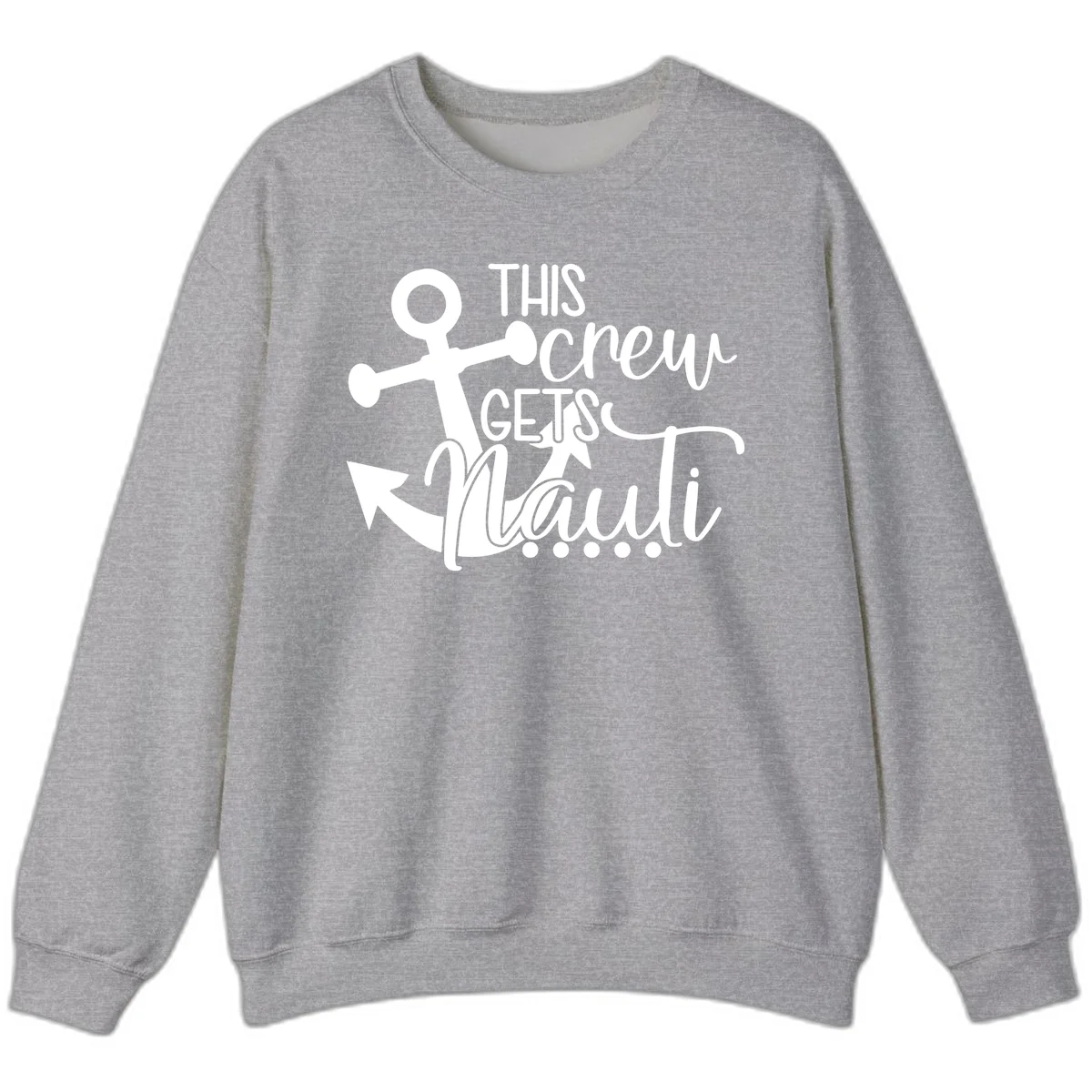 This Crew Gets Maui Sweatshirt in Sport Grey