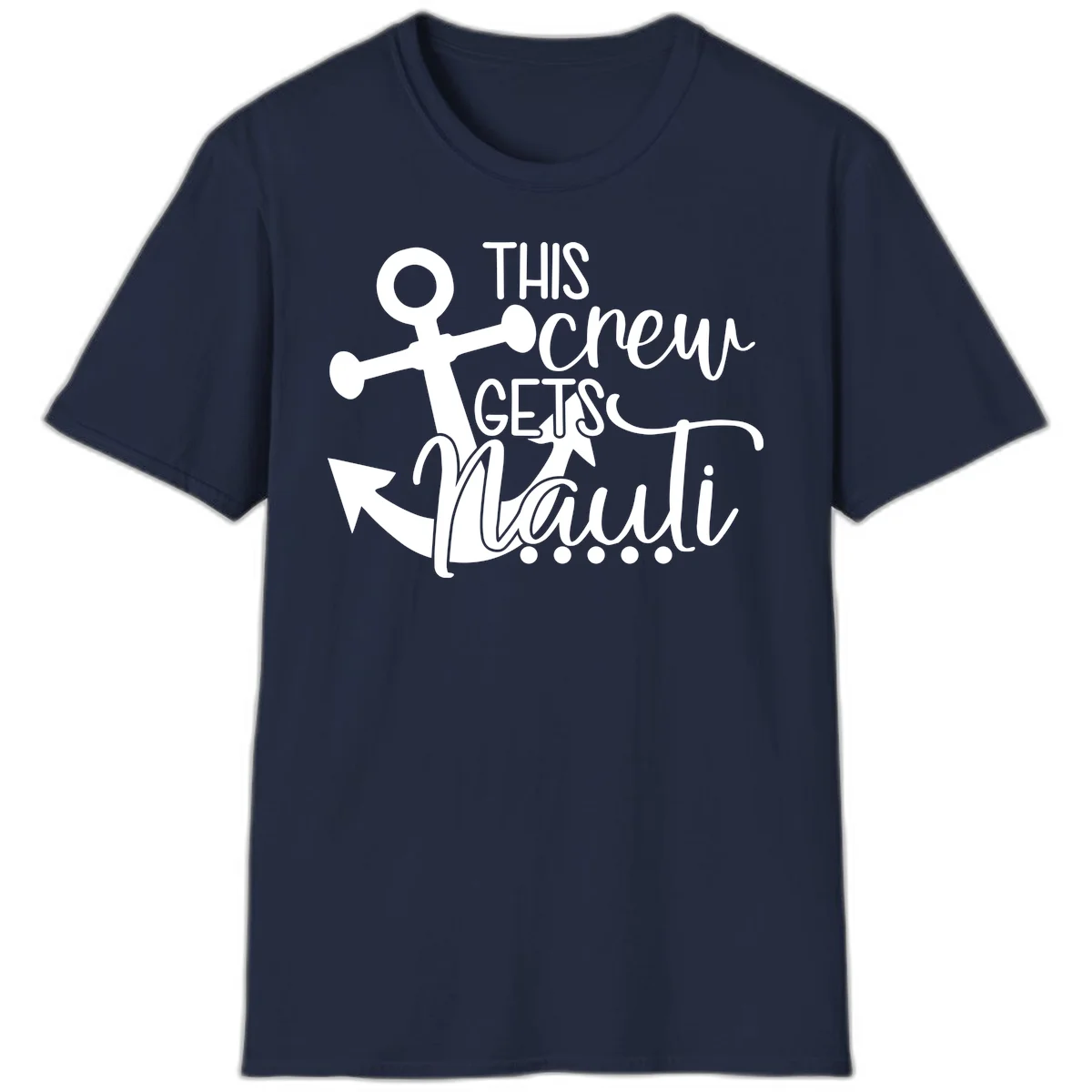 This Crew Gets Maui T-Shirt in Navy
