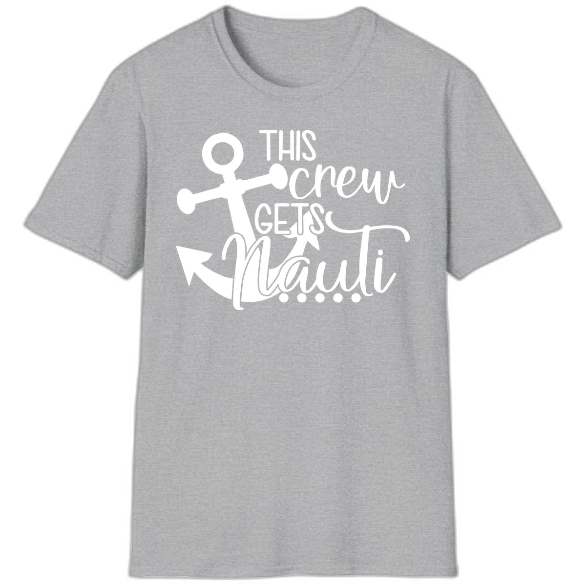This Crew Gets Maui T-Shirt in Sport Grey
