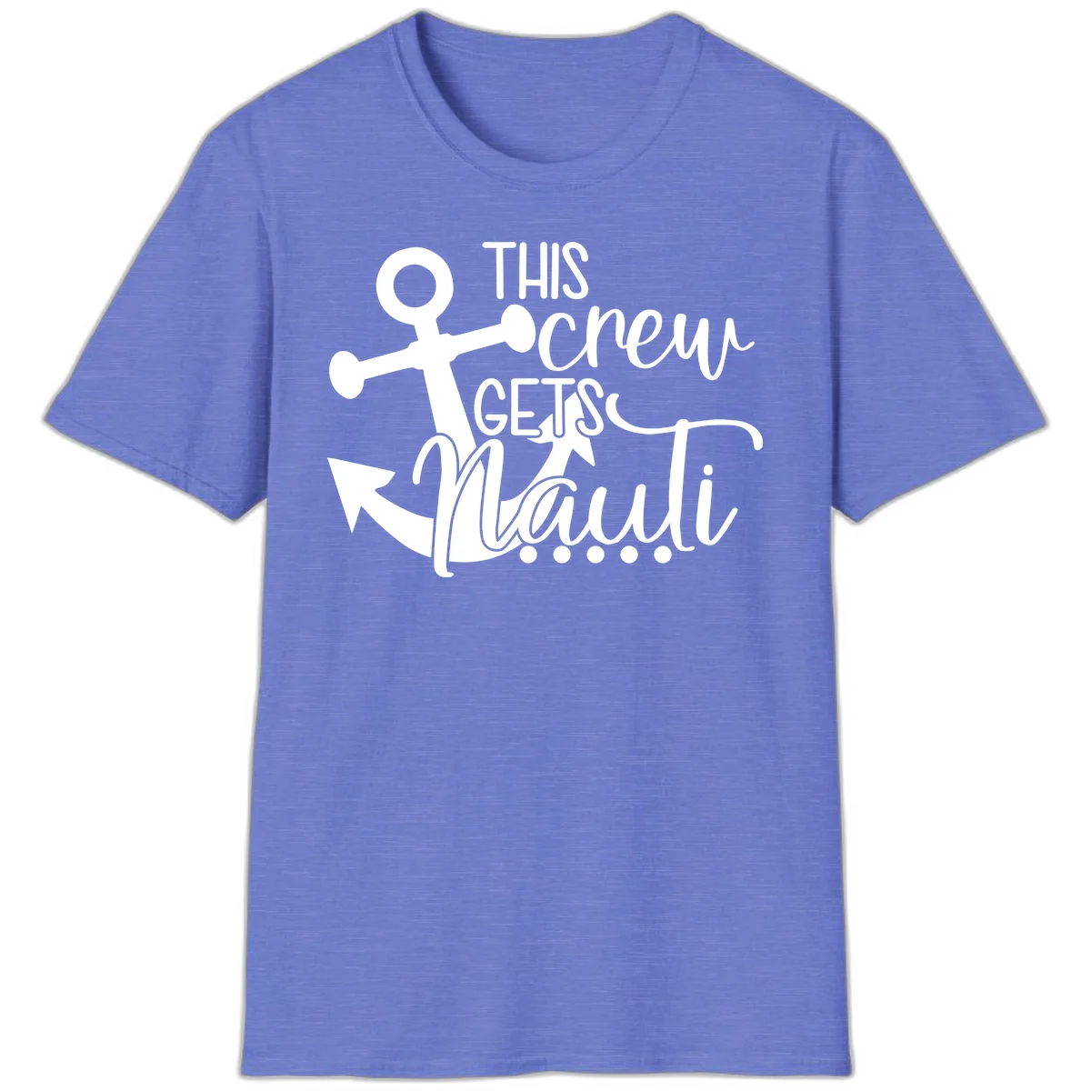 This Crew Gets Maui T-Shirt in Heather Royal