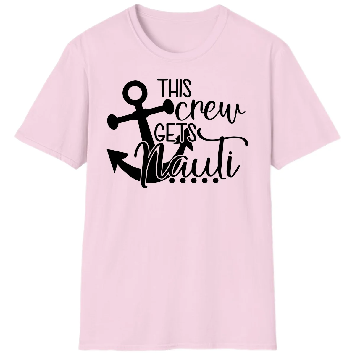 This Crew Gets Maui T-Shirt in Light Pink