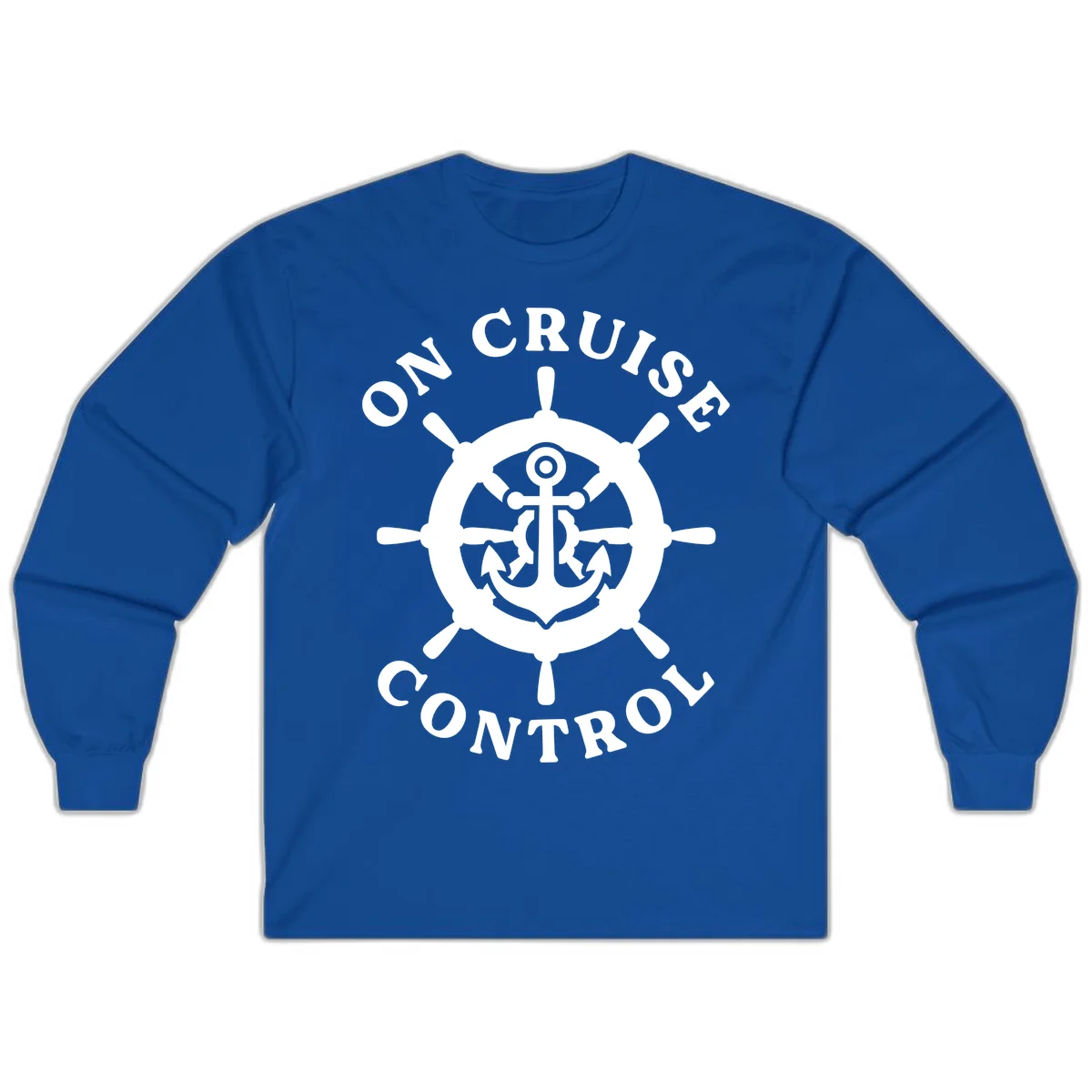 On Cruise Control Anchor Wheel Long Sleeve in Royal