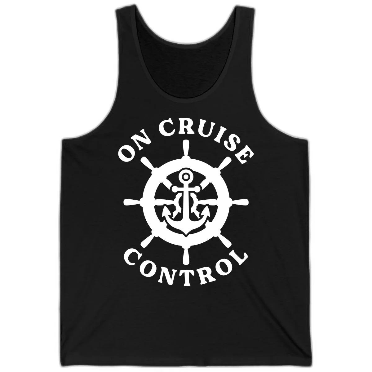 On Cruise Control Anchor Wheel Tank in Black