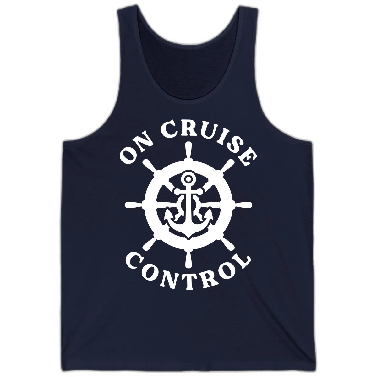 On Cruise Control Anchor Wheel Tank in Navy