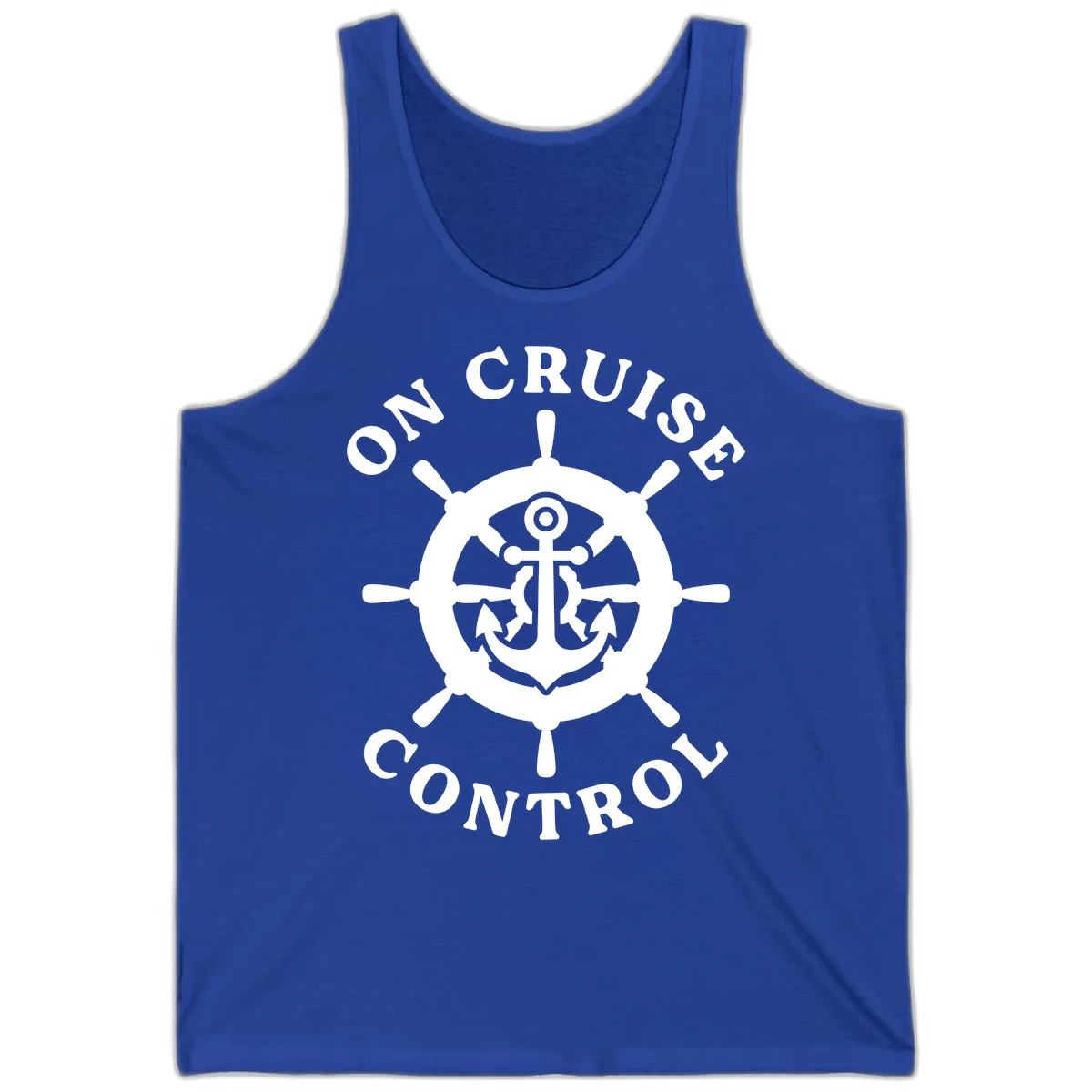On Cruise Control Anchor Wheel Tank in True Royal