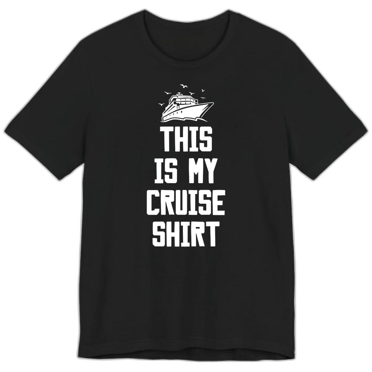 This Is My Cruise Shirt Premium T-Shirt in Black