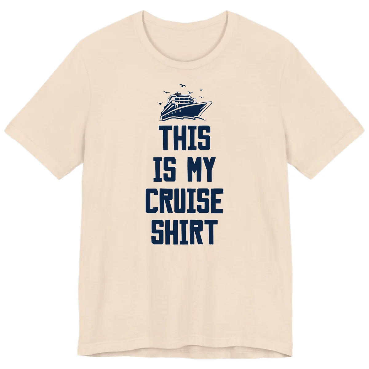 This Is My Cruise Shirt Premium T-Shirt in Soft Cream