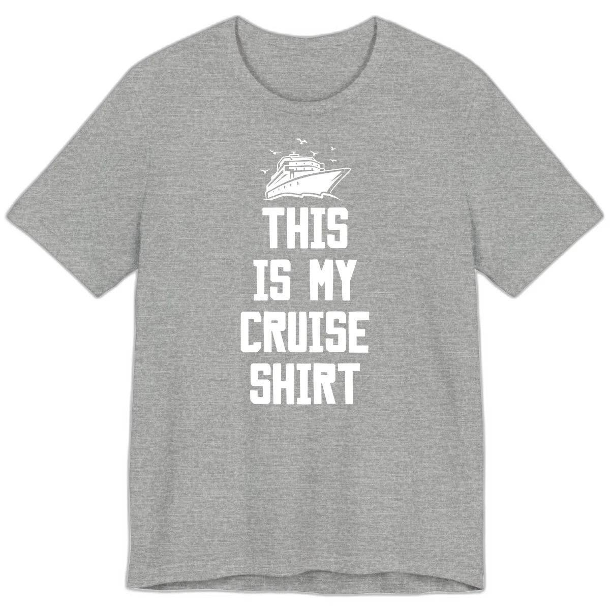 This Is My Cruise Shirt Premium T-Shirt in Athletic Heather