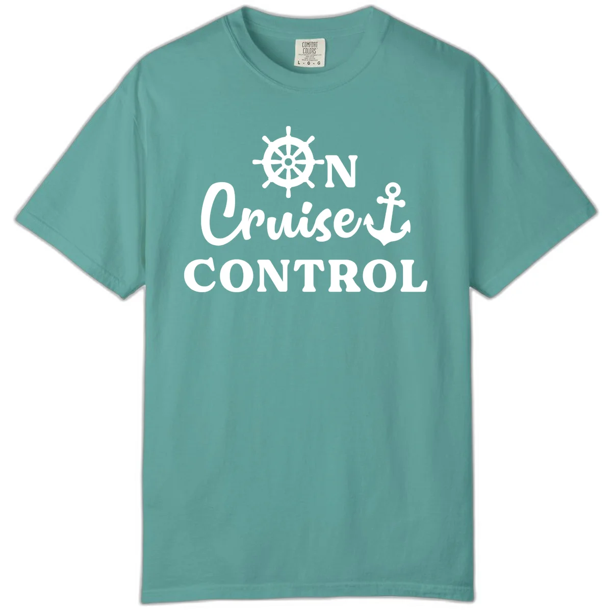 On Cruiset Control Comfort Color in Seafoam
