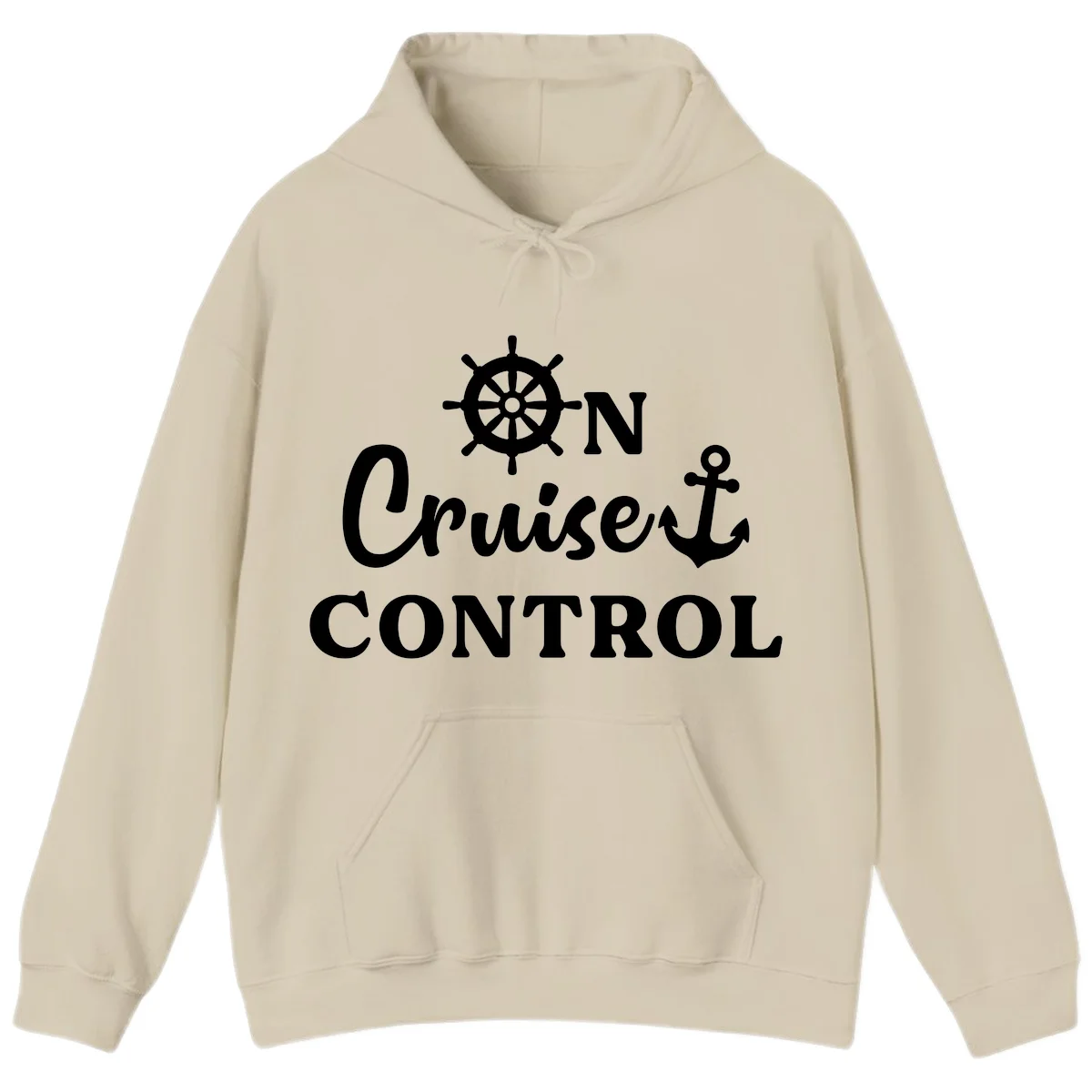 On Cruiset Control Hoodie in Sand