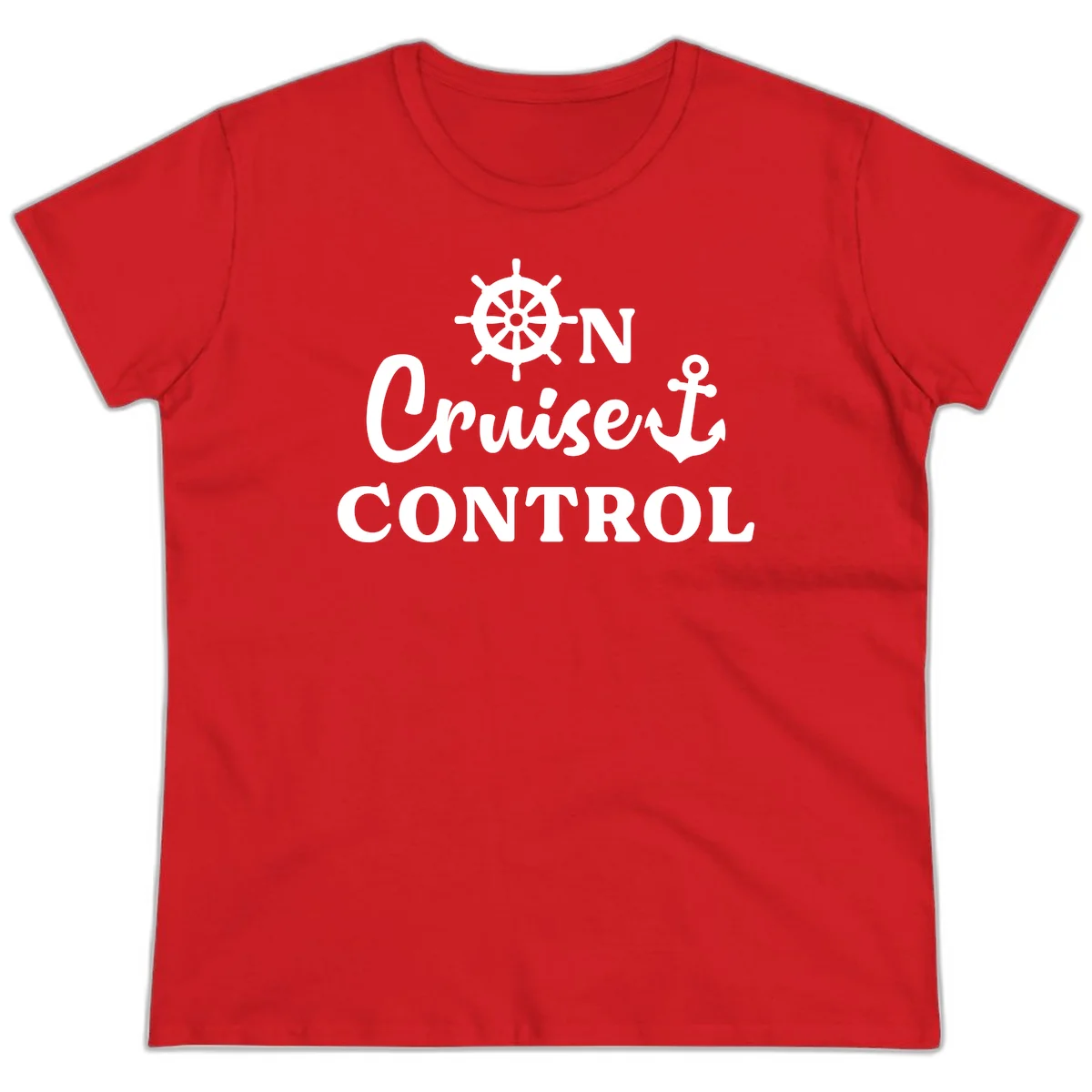 On Cruiset Control Ladies Tee in Red