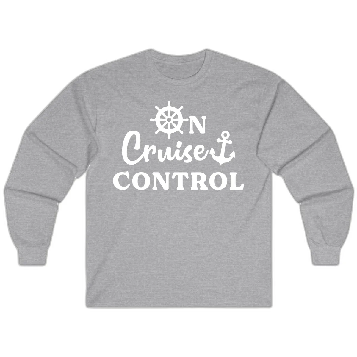 On Cruiset Control Long Sleeve in Sport Grey