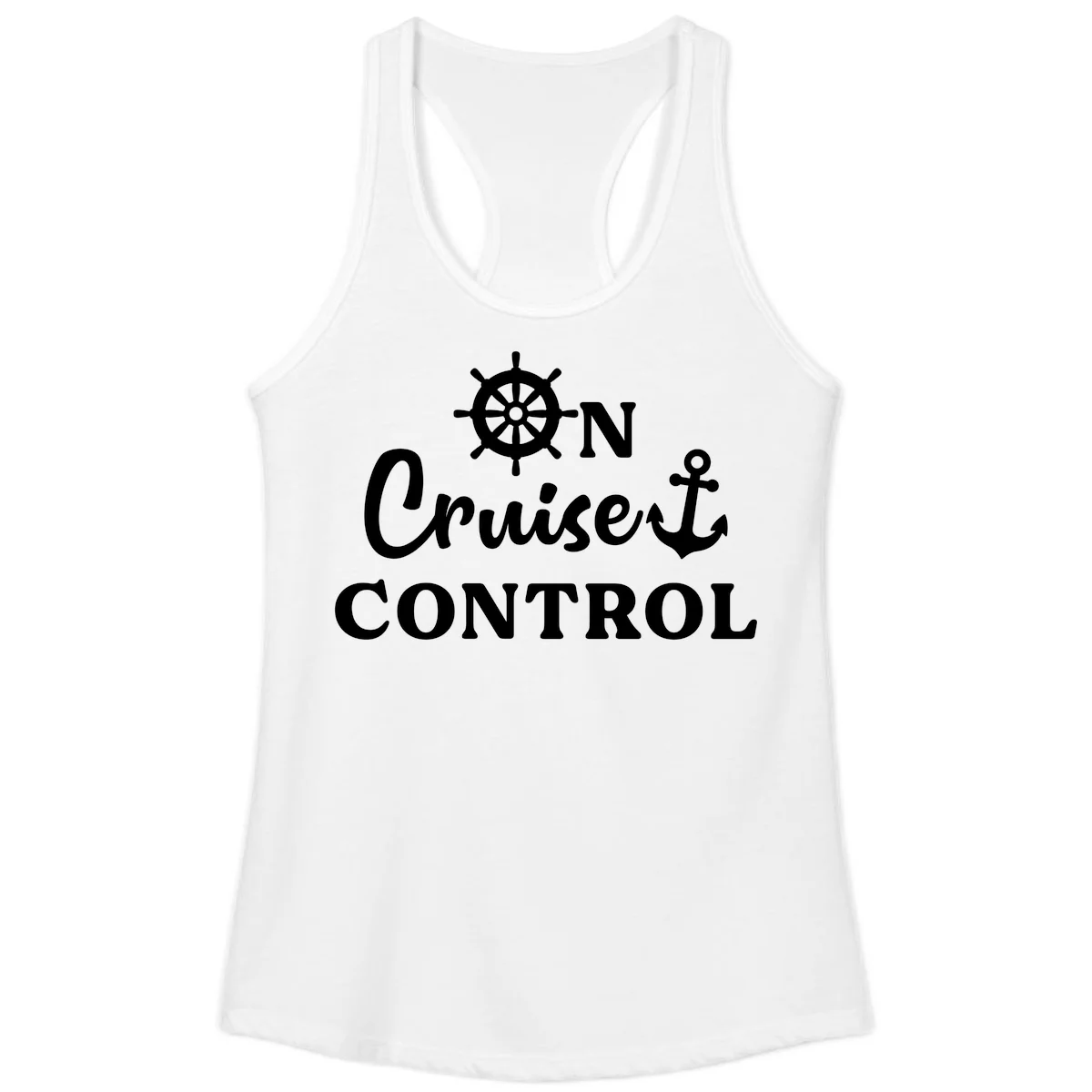 On Cruiset Control Ladies Tank in White