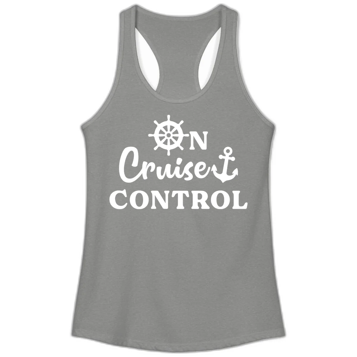 On Cruiset Control Ladies Tank in Heather Grey
