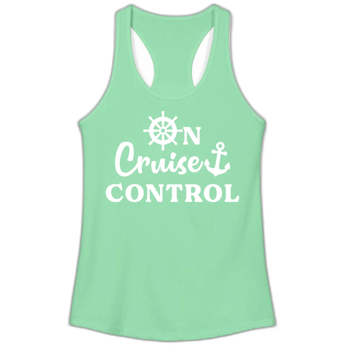 On Cruiset Control Ladies Tank in Solid Mint