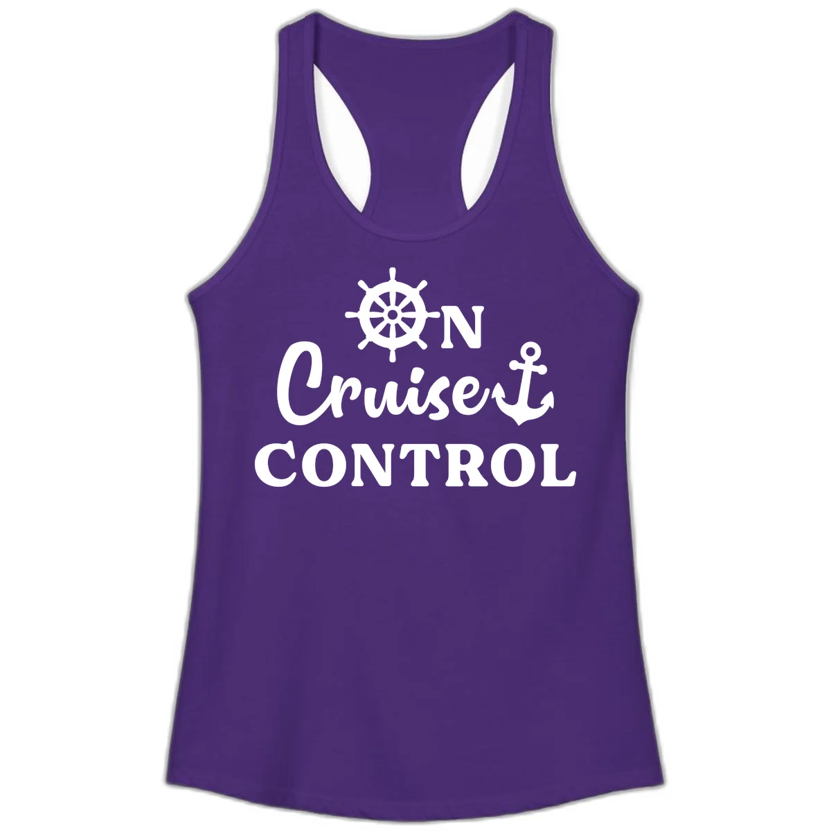 On Cruiset Control Ladies Tank in Solid Purple Rush