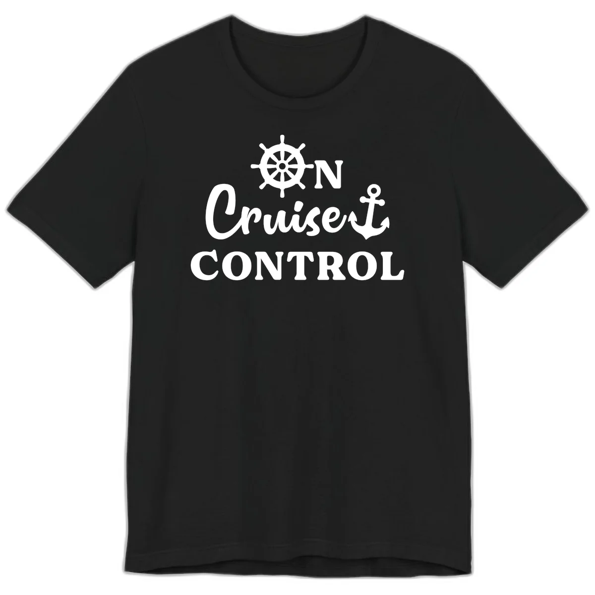On Cruiset Control Premium T-Shirt in Black