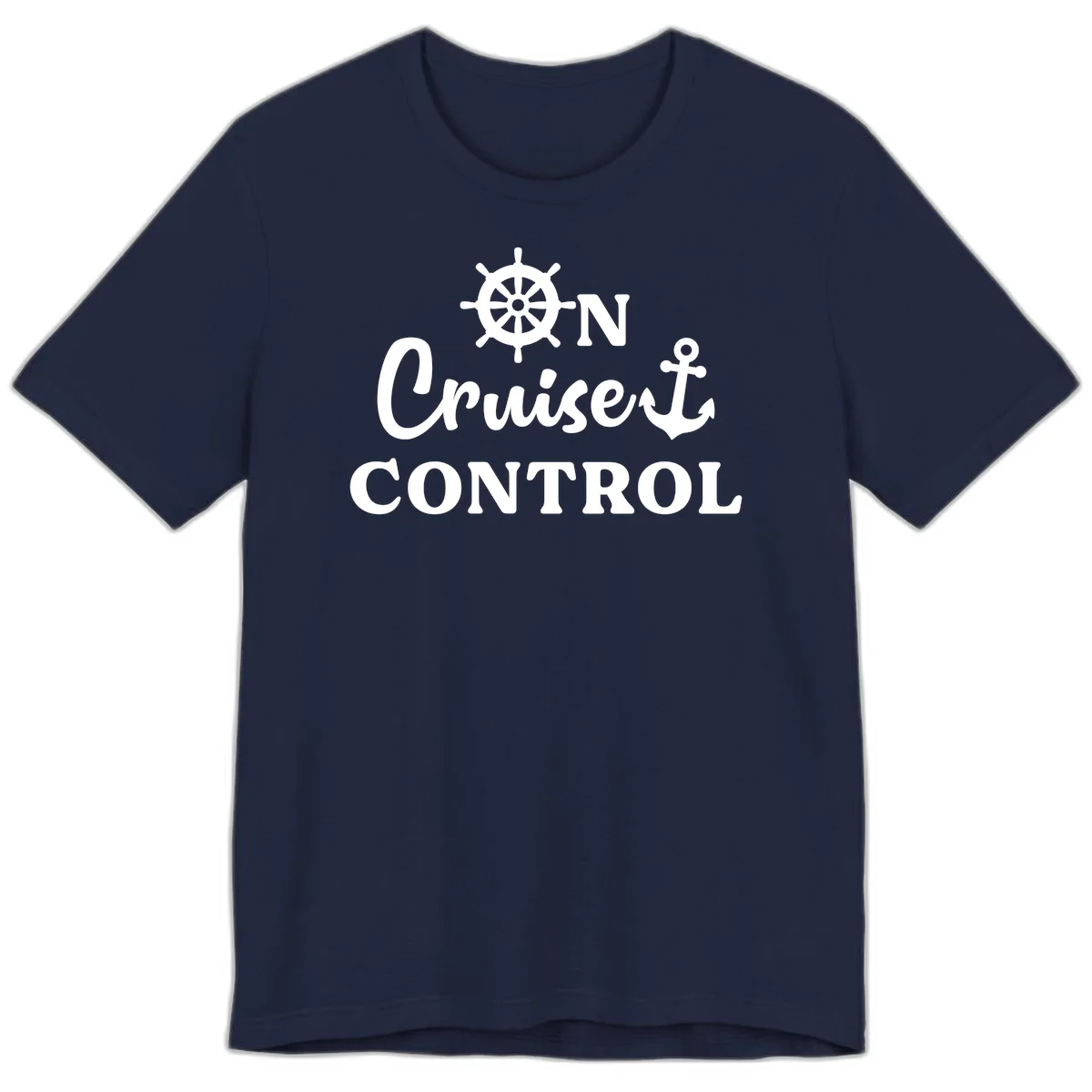 On Cruiset Control Premium T-Shirt in Navy