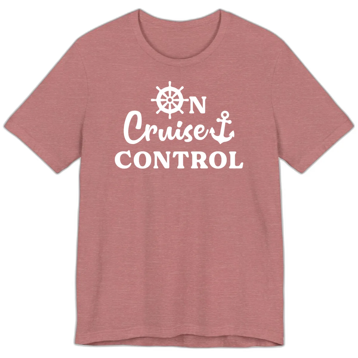On Cruiset Control Premium T-Shirt in Heather Mauve