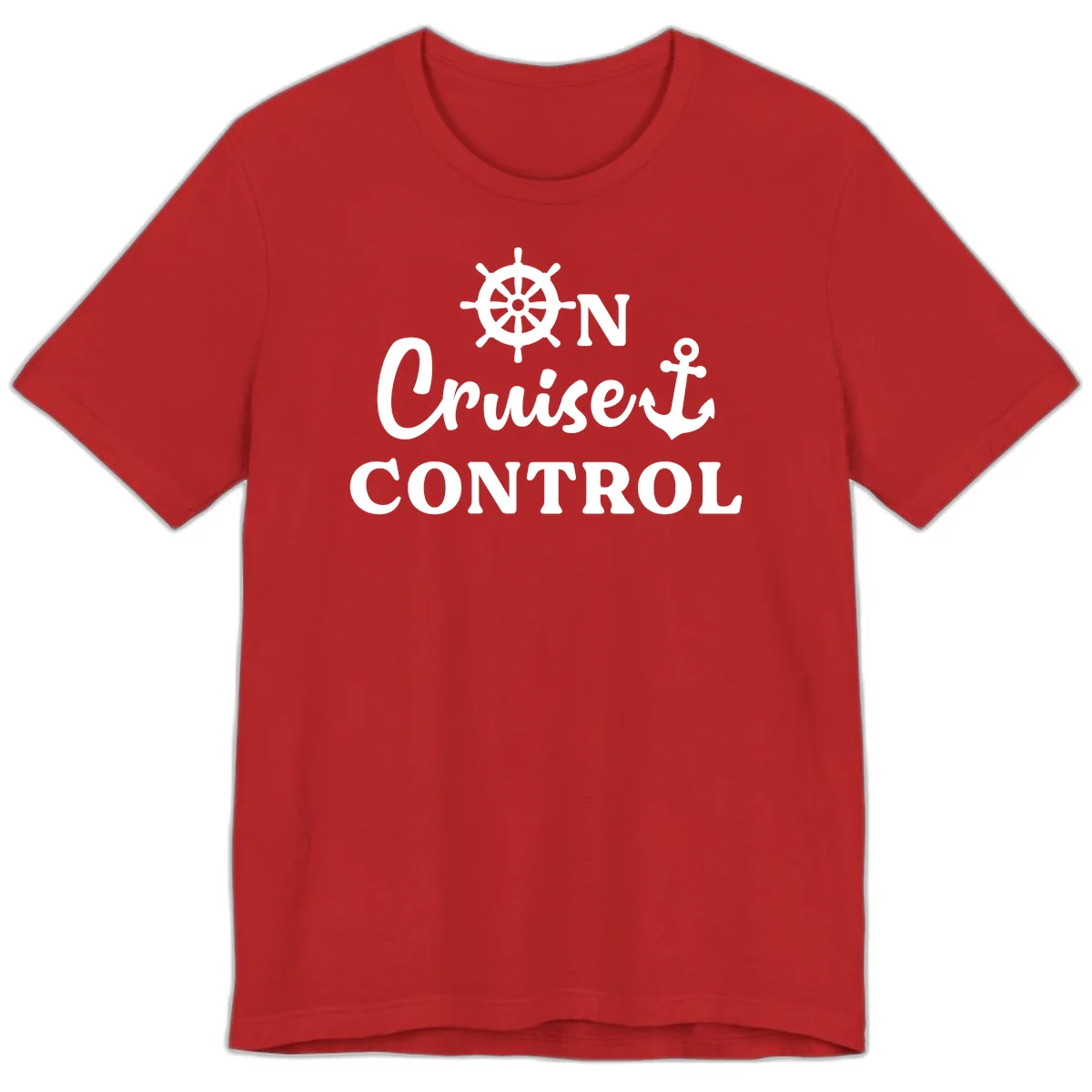 On Cruiset Control Premium T-Shirt in Red