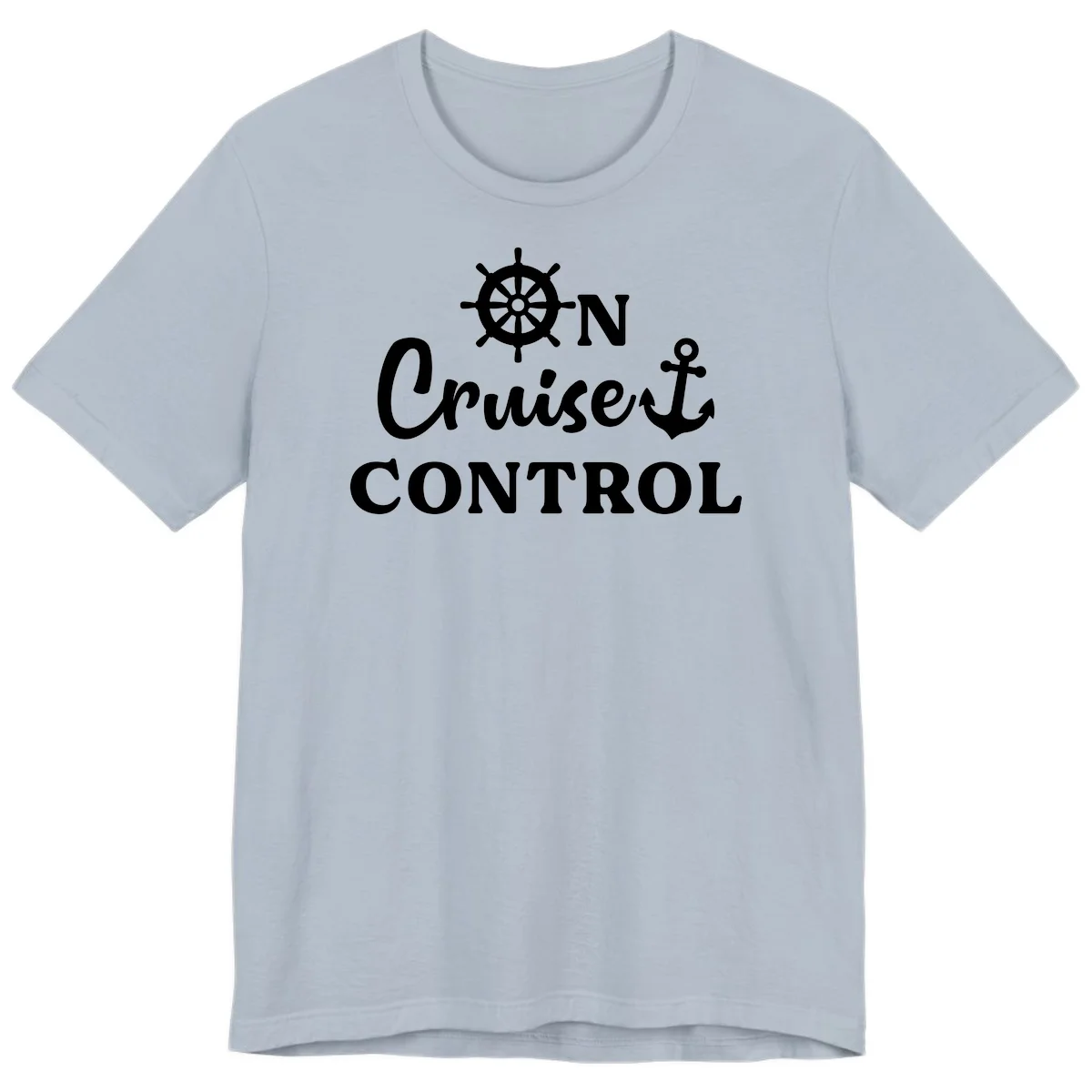On Cruiset Control Premium T-Shirt in Light Blue