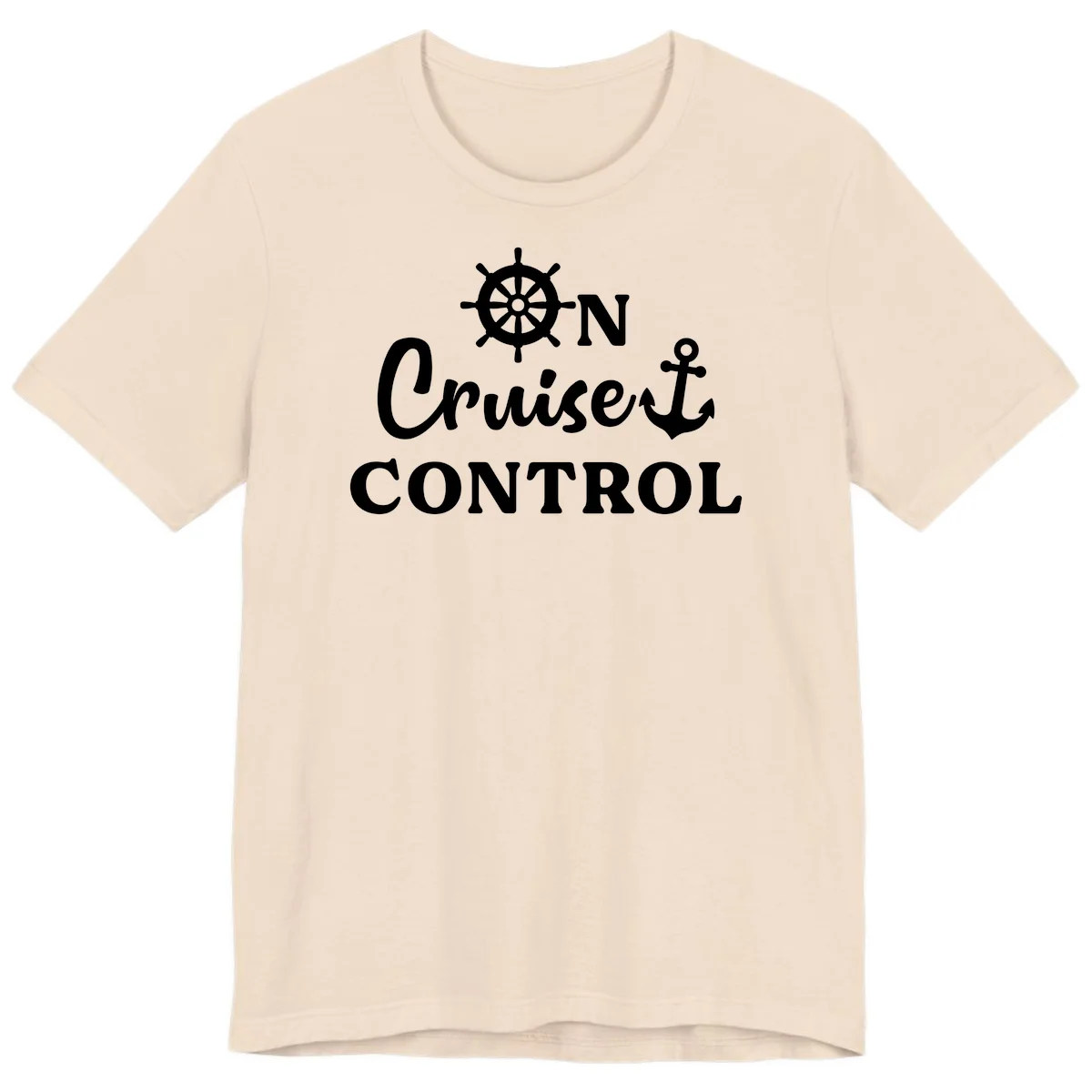 On Cruiset Control Premium T-Shirt in Soft Cream