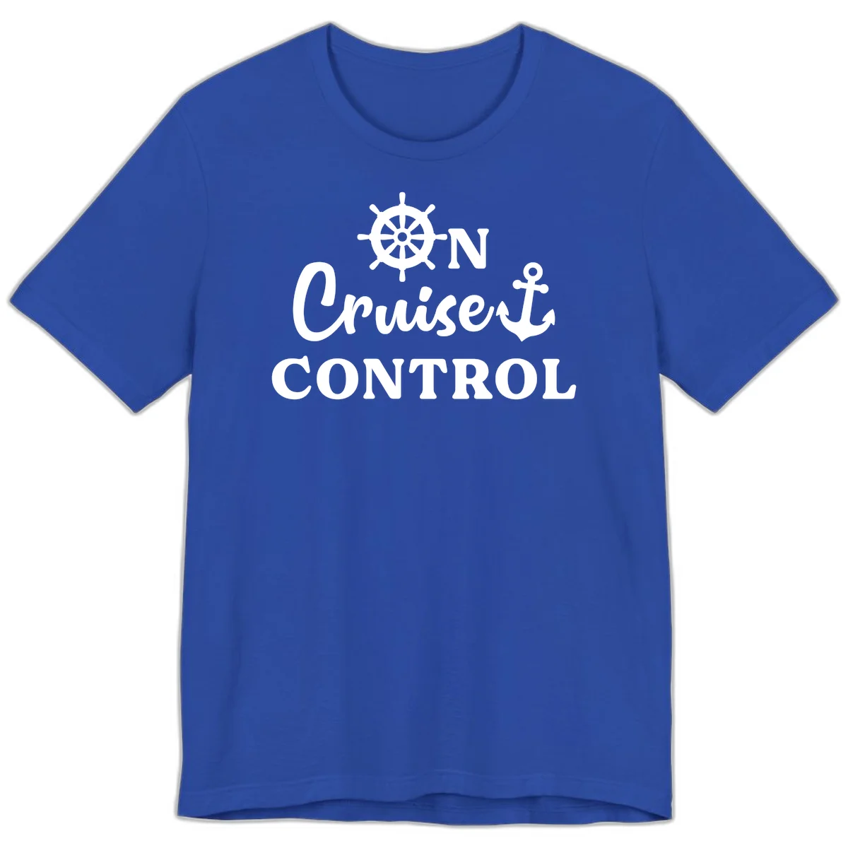 On Cruiset Control Premium T-Shirt in True Royal