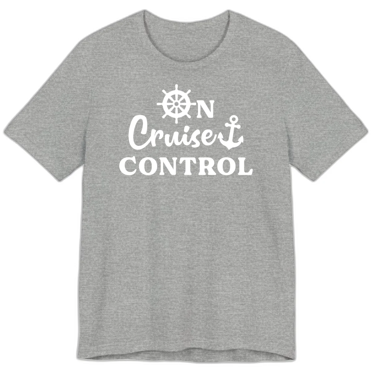 On Cruiset Control Premium T-Shirt in Athletic Heather