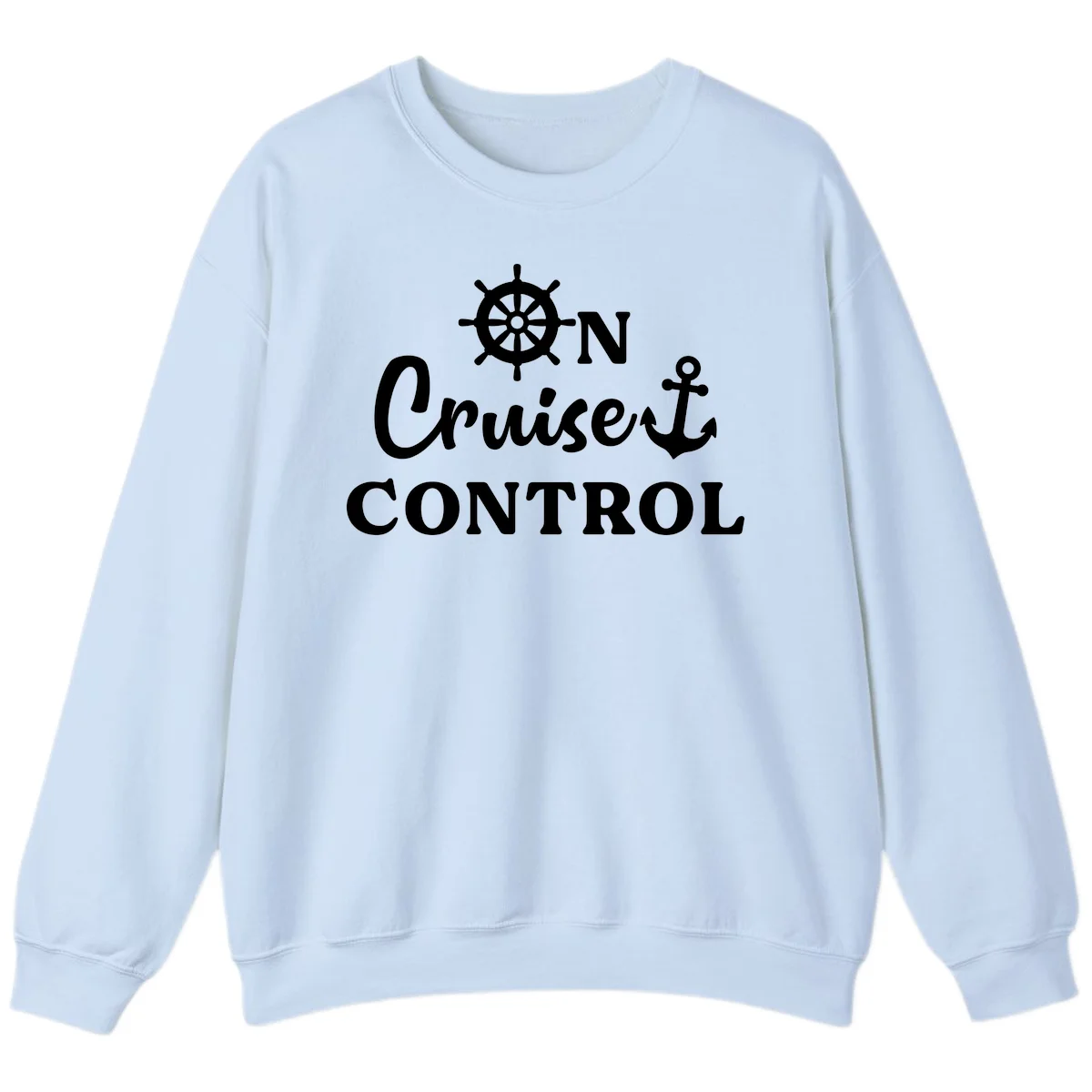On Cruiset Control Sweatshirt in Light Blue