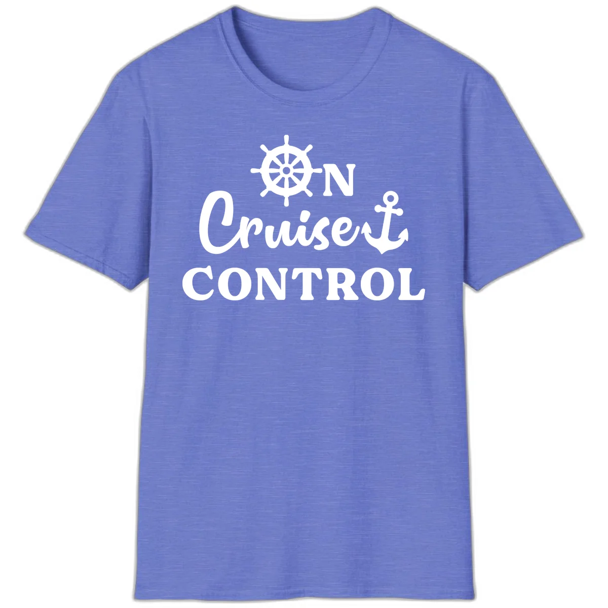 On Cruiset Control T-Shirt in Heather Royal