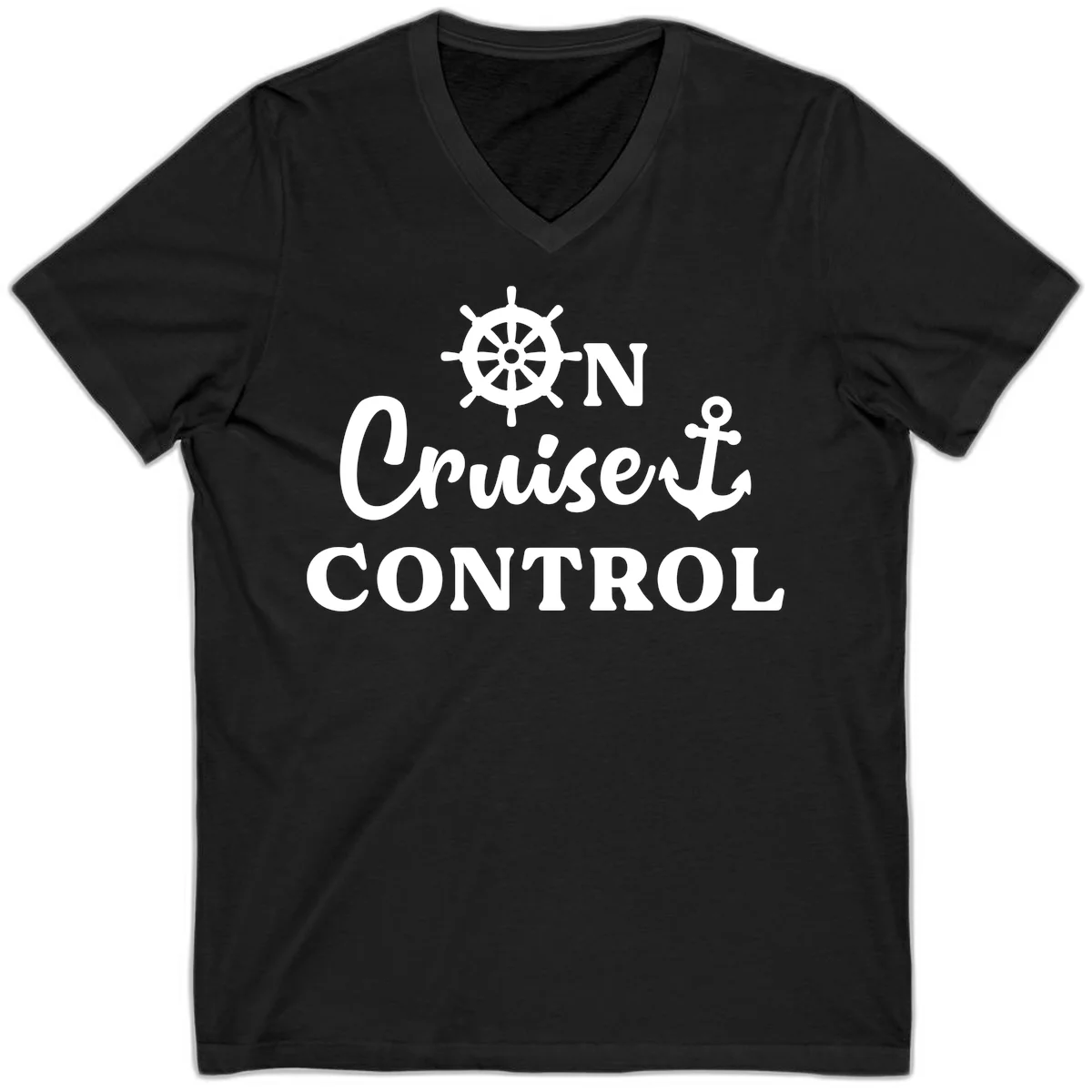 On Cruiset Control V-Neck in Black
