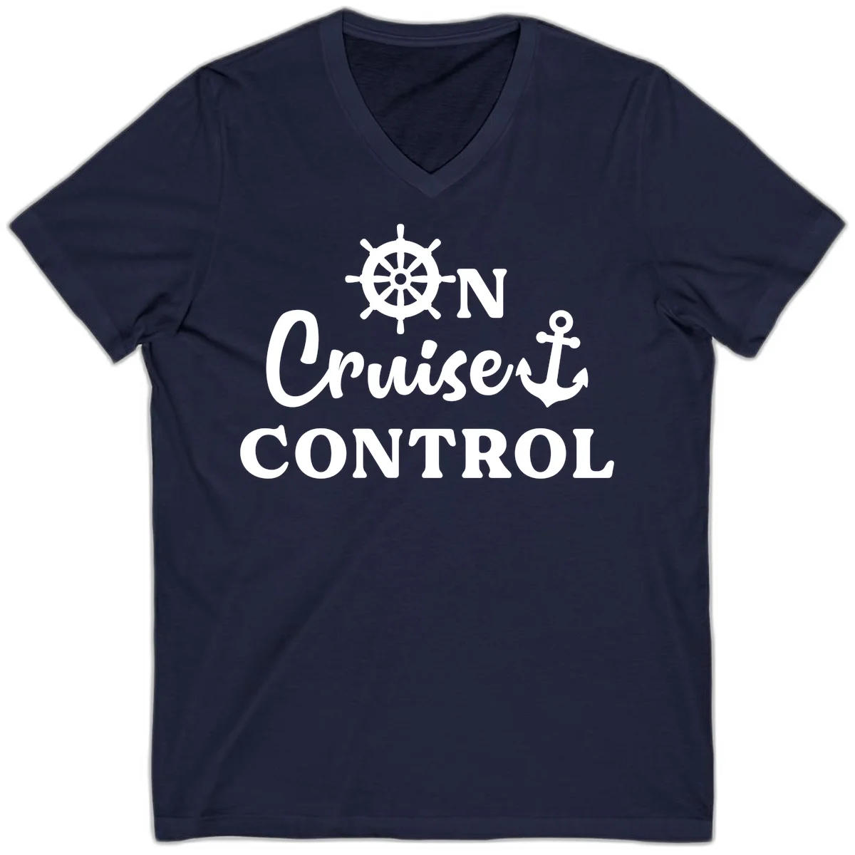 On Cruiset Control V-Neck in Navy