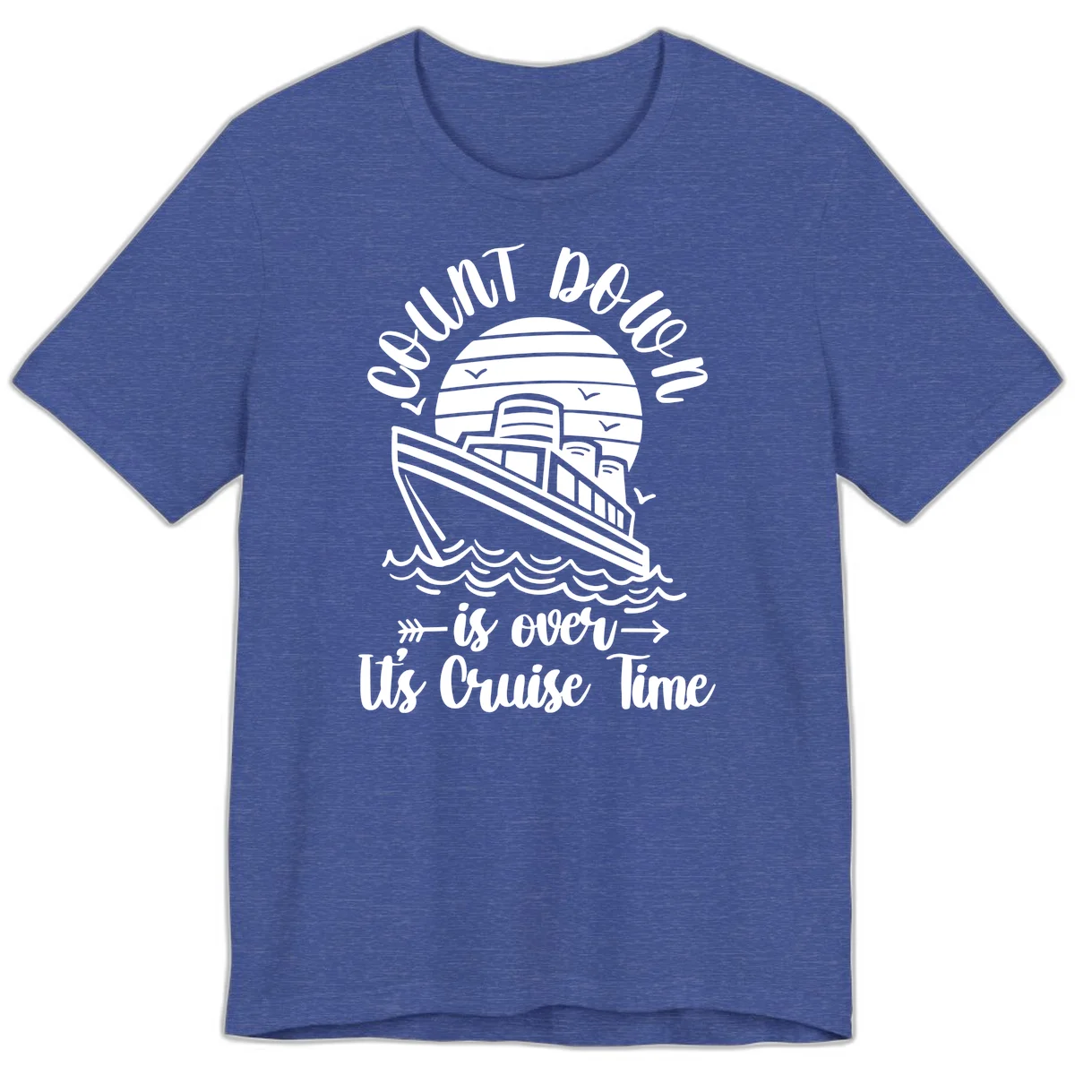 Lobster Do You Want Us Over Cruise Time Premium T-Shirt in Heather True Royal